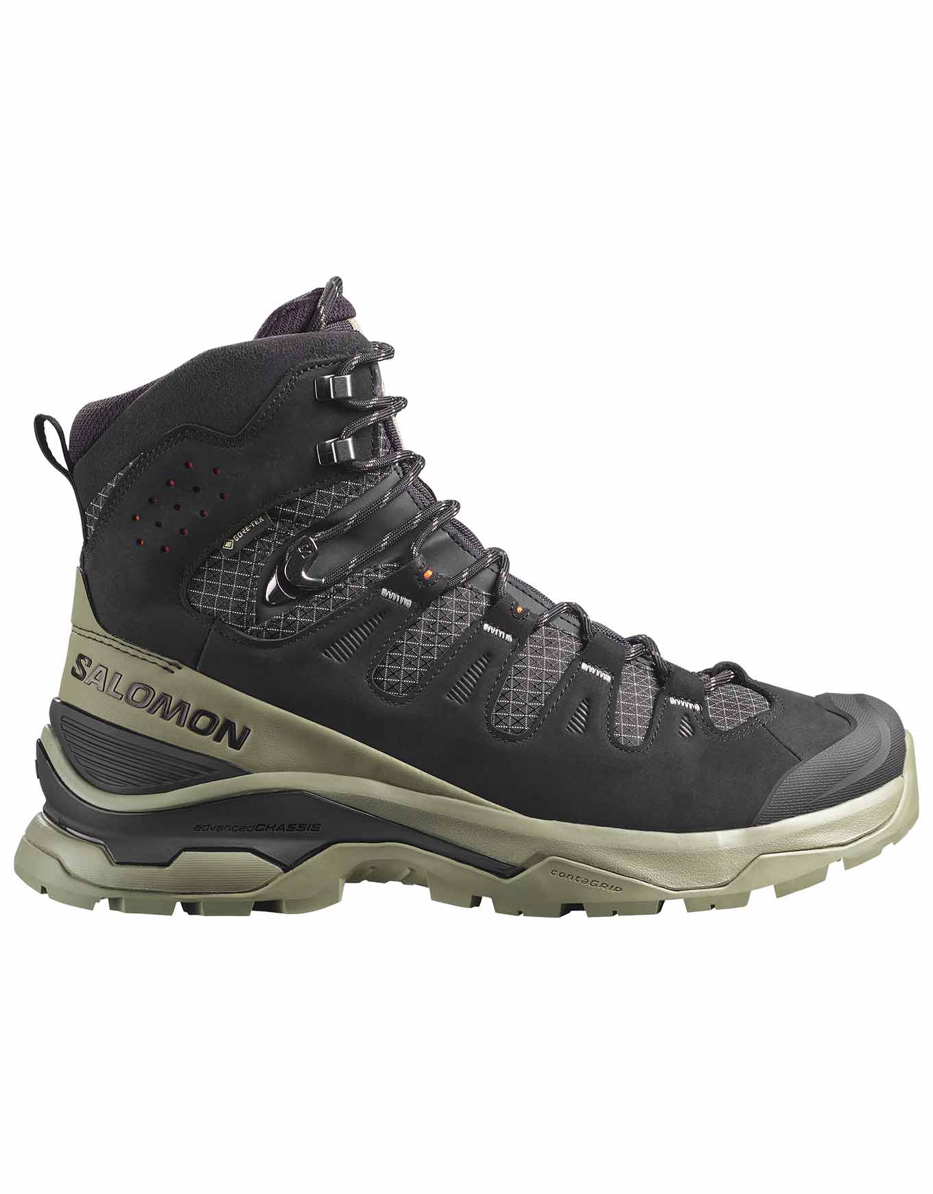 Chaussures de trekking en GORE-TEX - Quest 5 GTX M Black/Dlicgr/Black en Cuir - Taille 44 2/3 - Marron