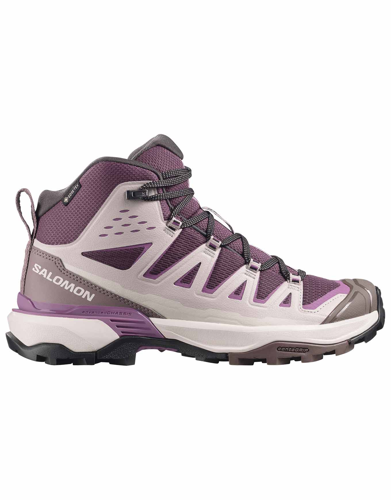 Chaussures de randonnée journée en GORE-TEX - X Ultra 360 Edge Mid GTX W Huckle - Taille 38 2/3 - Violet