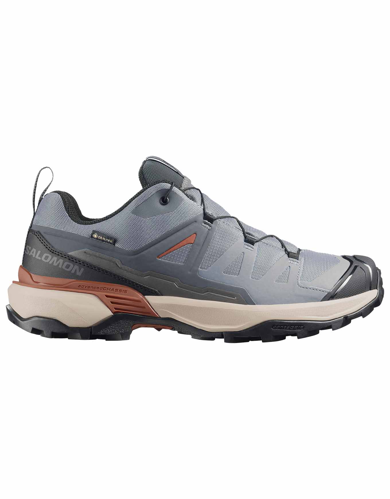 Chaussures de randonnée journée en GORE-TEX - X Ultra 360 GTX Clrock/Black/Slv C - Taille 41 1/3 - Gris