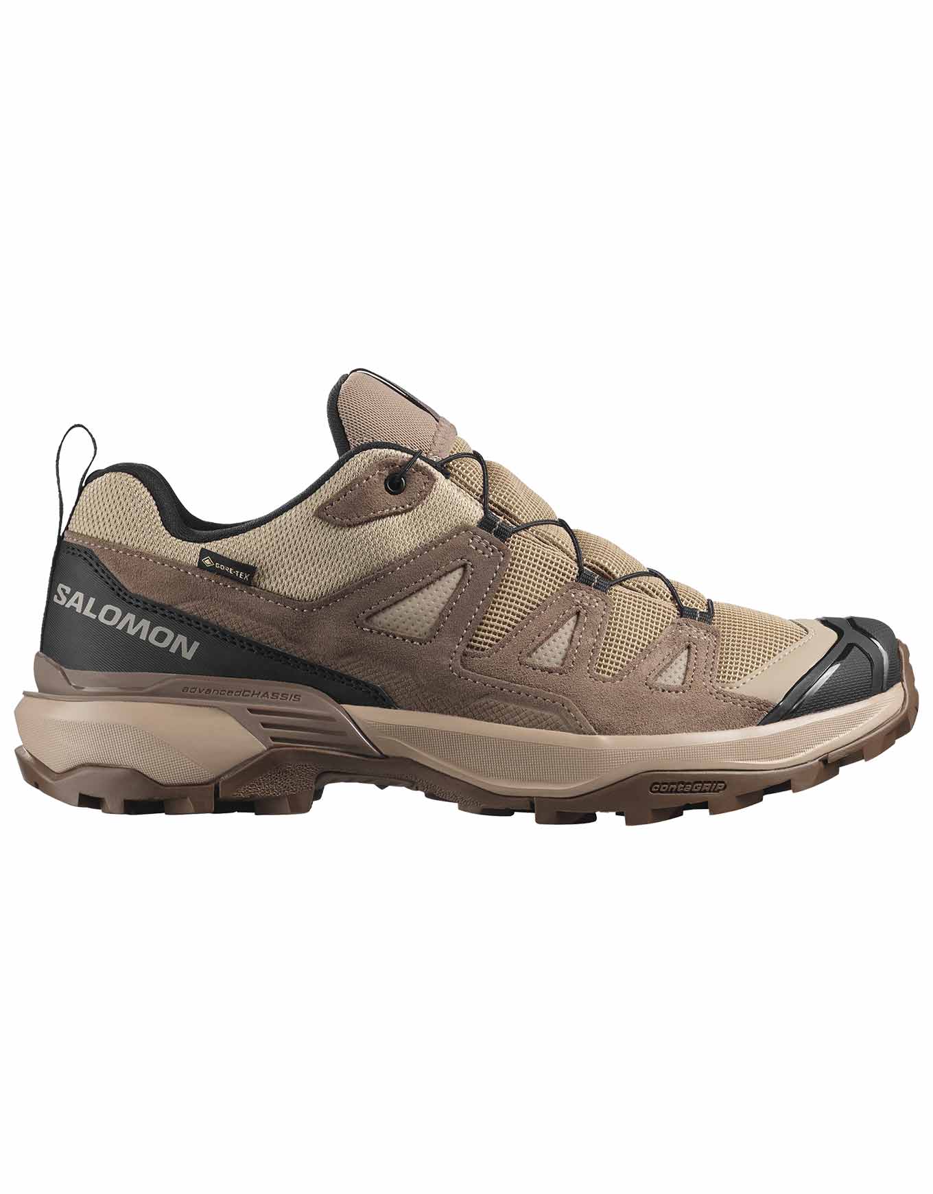 Chaussures de randonnée journée en GORE-TEX - X Ultra 360 Ltr GTX Dsrtan/Walnut en Cuir - Taille 44 2/3 - Marron