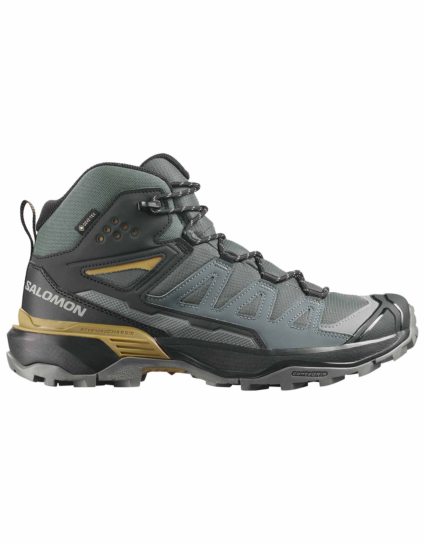 Chaussures de randonnée journée en GORE-TEX - X Ultra 360 Mid GTX Ubnchi/Black - Taille 44 2/3 - Gris