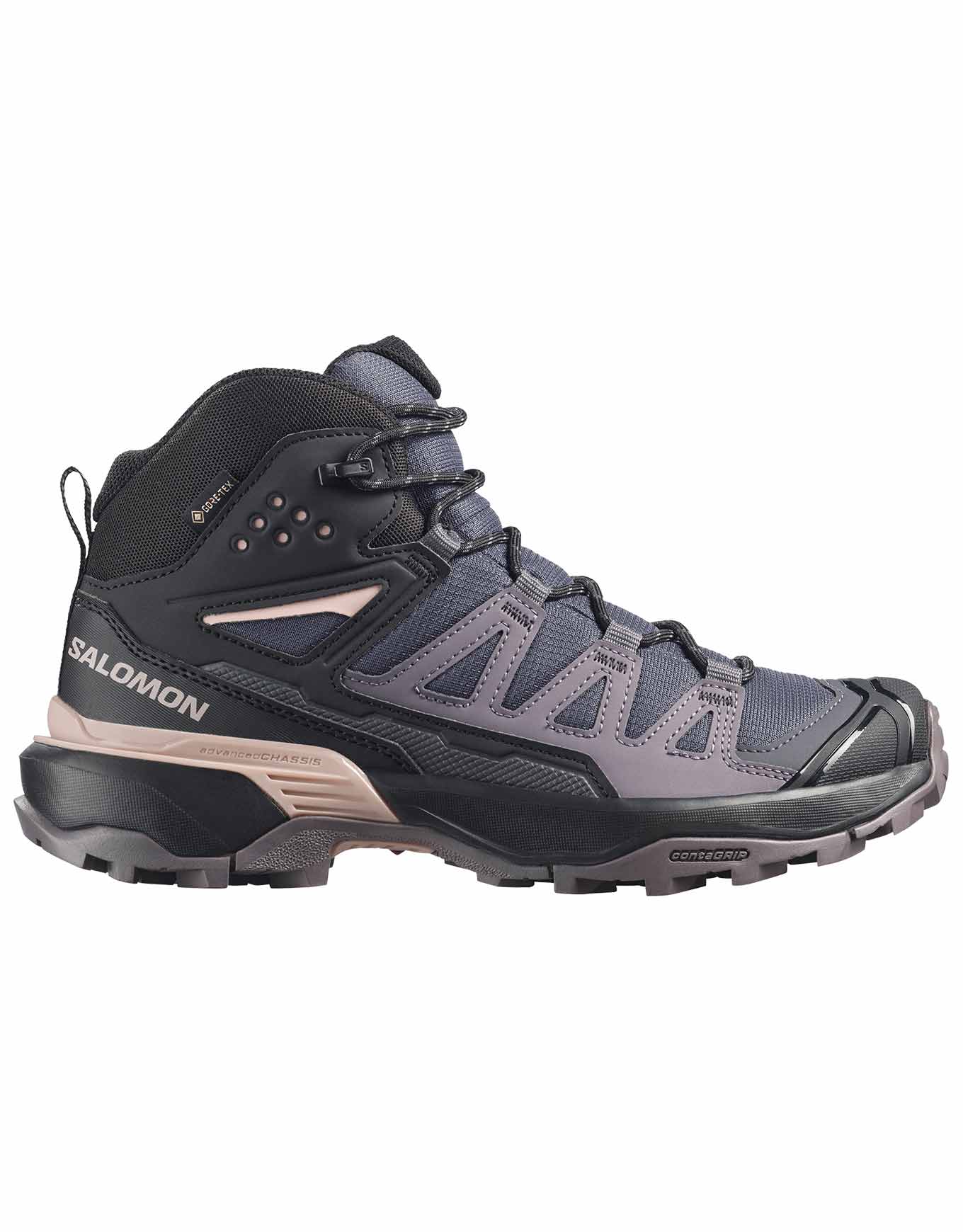 Chaussures de randonnée journée en GORE-TEX - X Ultra 360 Mid GTX W 9 Iron/Exca - Taille 40 - Gris
