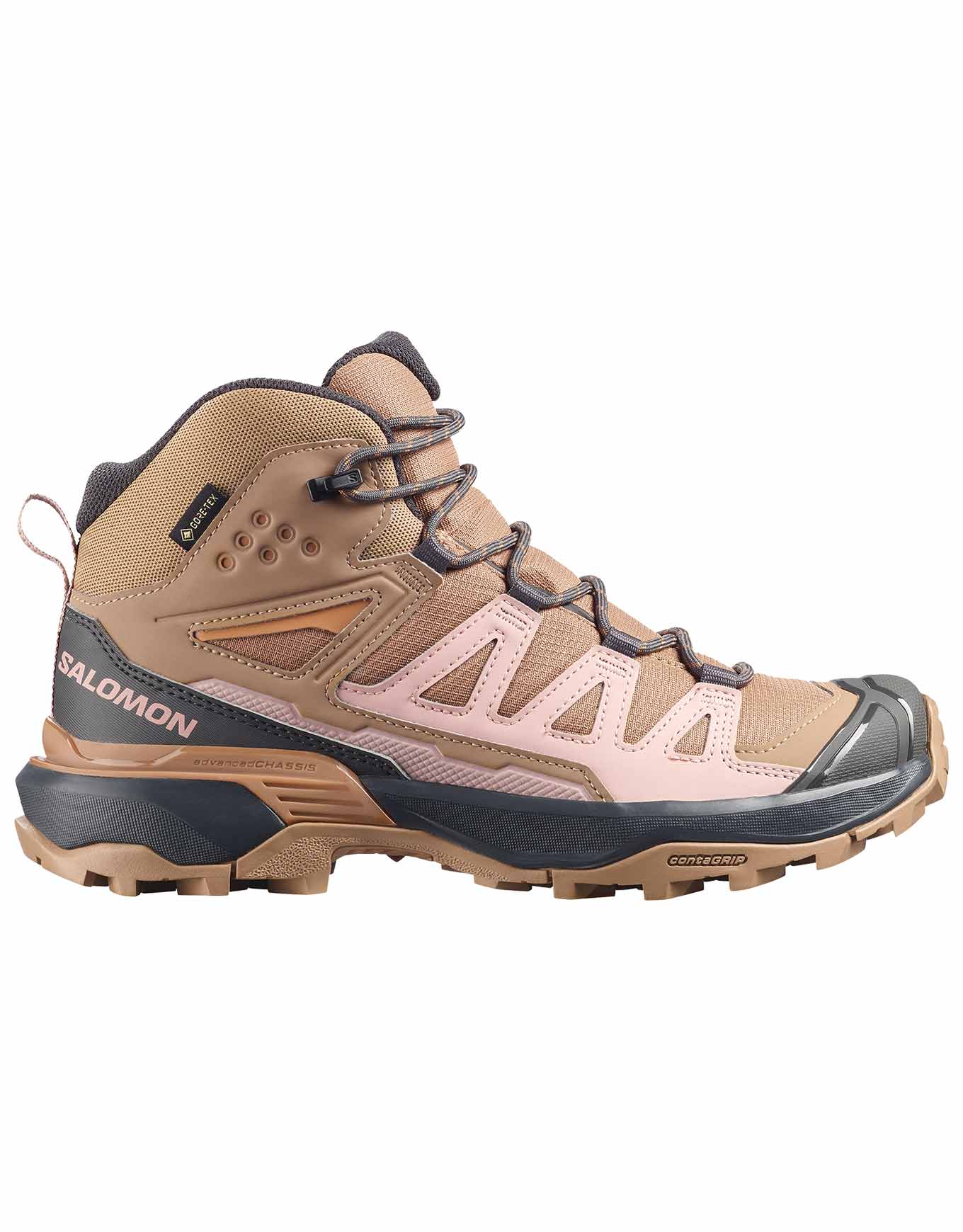 Chaussures de randonnée journée en GORE-TEX - X Ultra 360 Mid GTX W Burro/Shado - Taille 39 1/3 - Beige