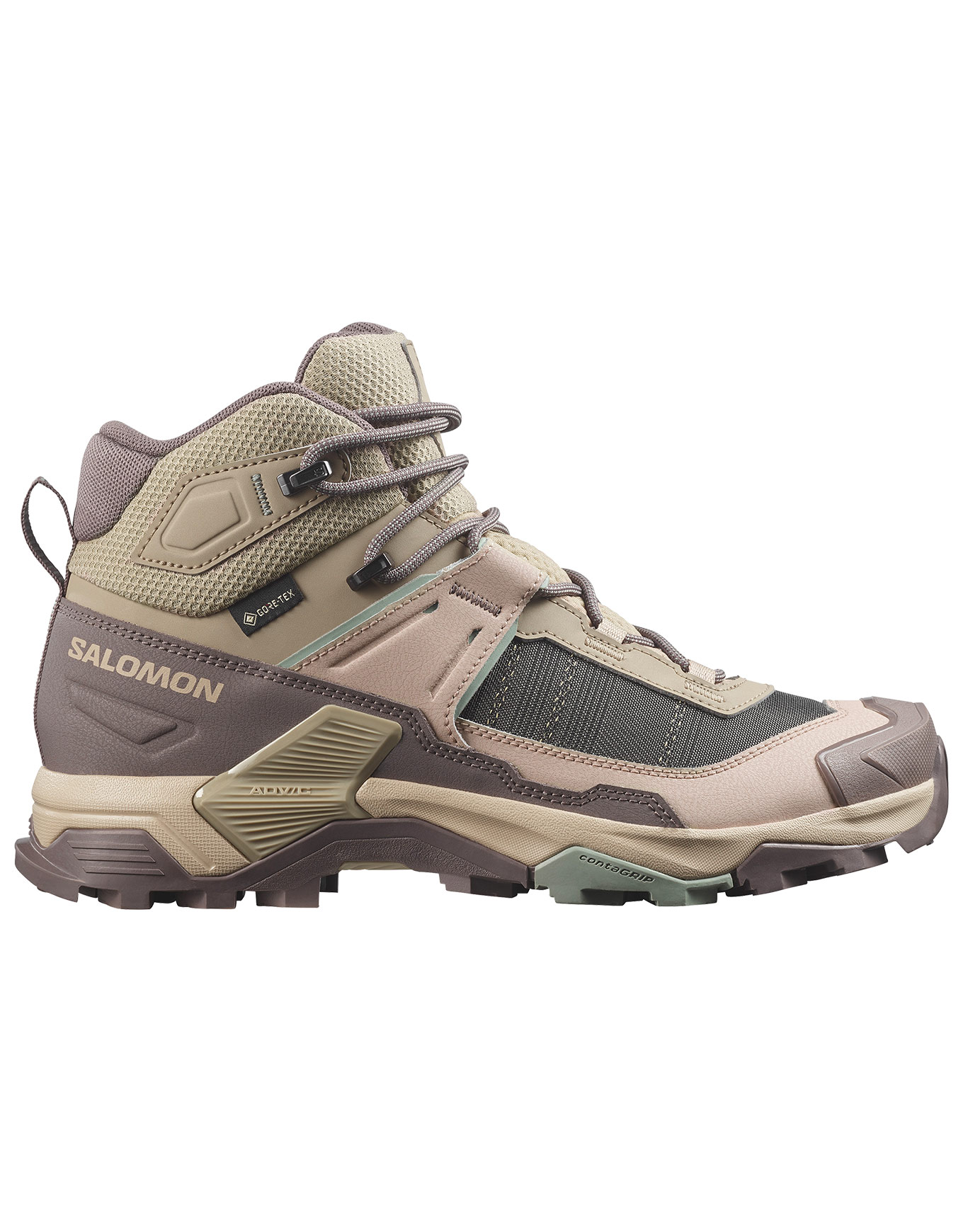Chaussures de randonnée journée en GORE-TEX - X Ultra 5 Mid GTX W Iron/Dsrtan/G - Taille 37 1/3