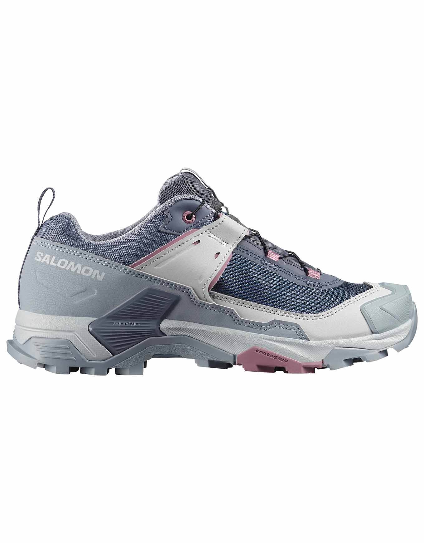 Chaussures de randonnée journée - X Ultra 5 W Grisai/Tradewinds/Dusk - Taille 40 - Bleu