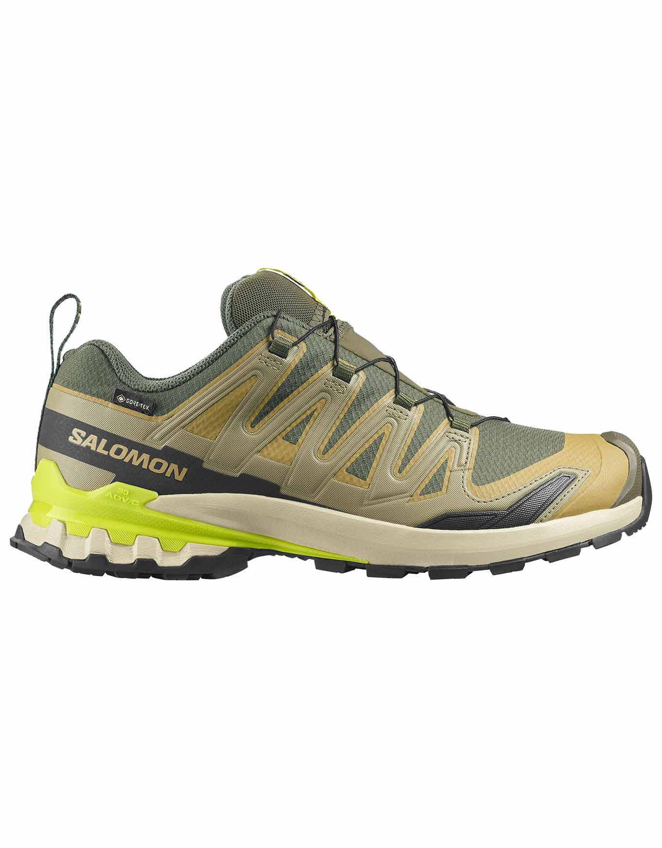 Chaussures de trail en GORE-TEX - XA Pro 3D V9 GTX Grape Leaf/Aloe/A - Taille 41 1/3 - Kaki