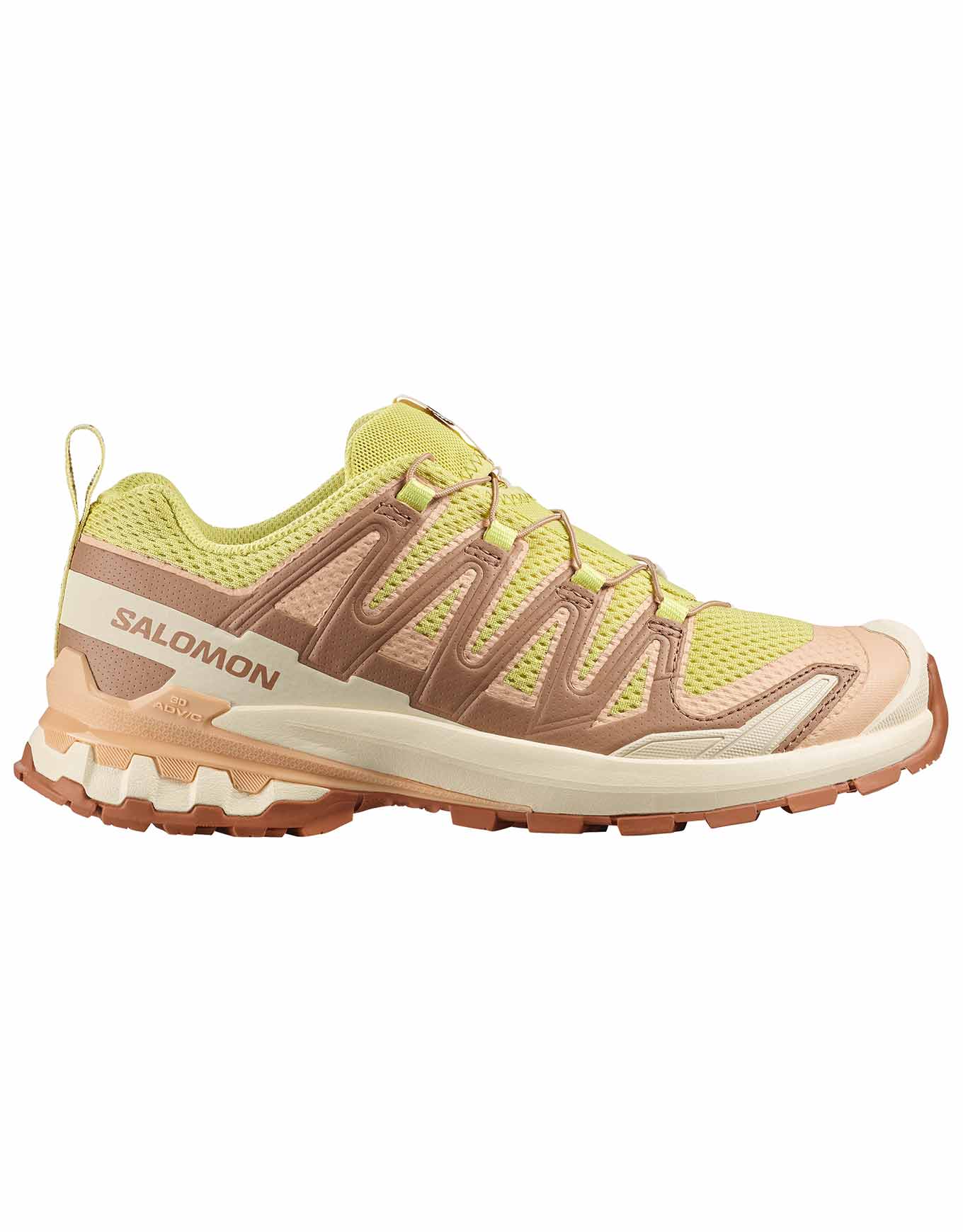 Chaussures de trail - XA Pro 3D V9 W Endive/Burro/Almond - Taille 40 - Jaune