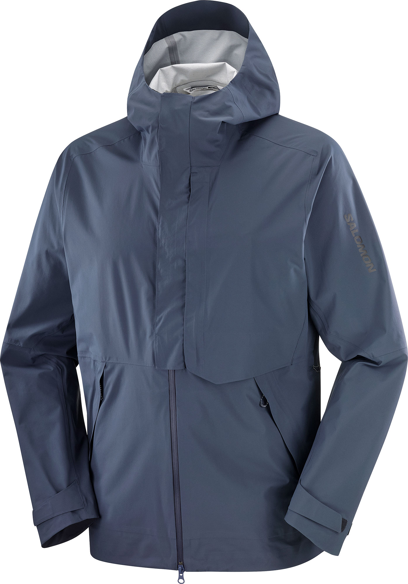 Veste imperméable et coupe-vent de randonnée - Outerpath Pro 2.5L Jkt M Blue Nights - Taille L - Bleu