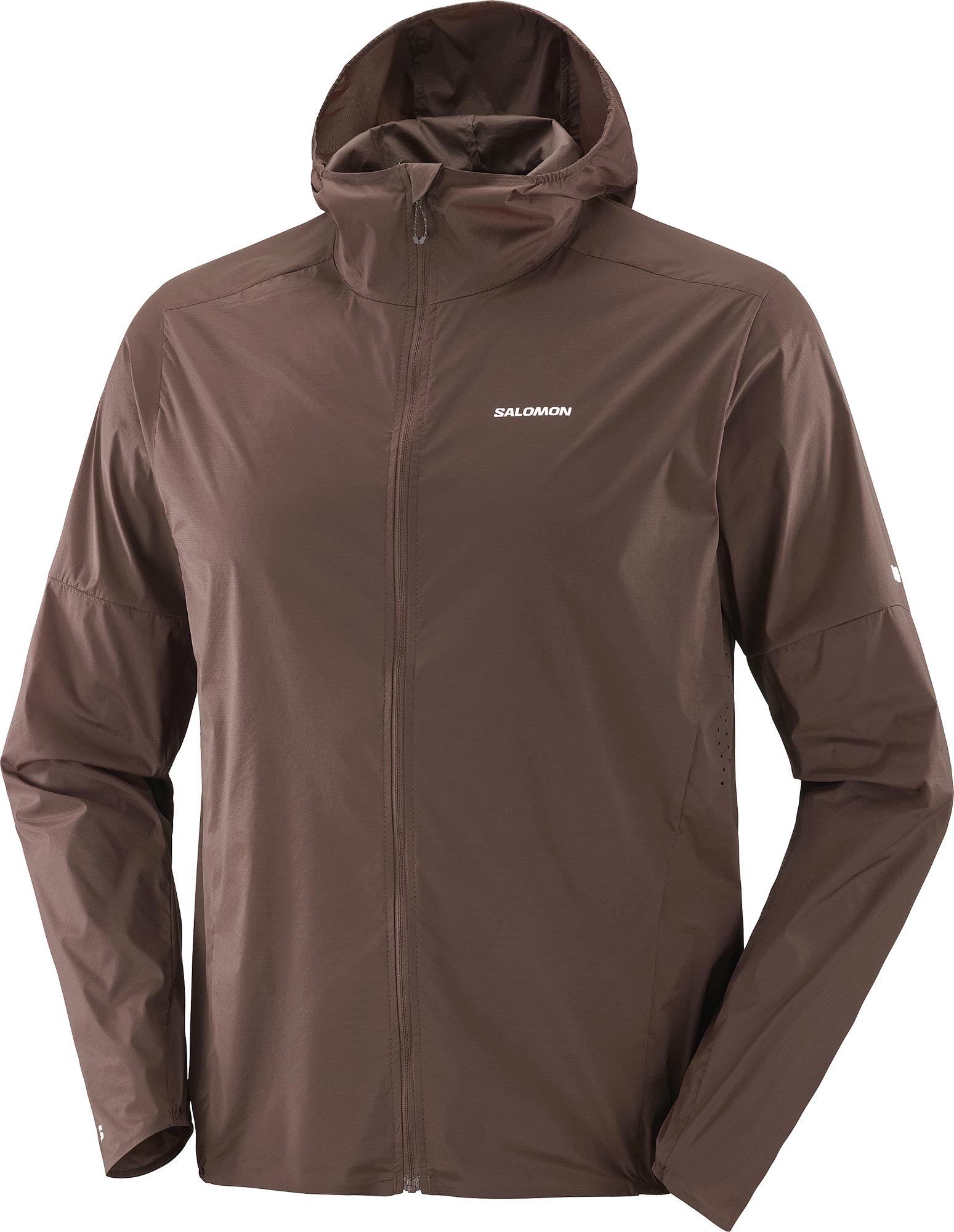 Veste de running coupe-vent - Sense Aero Wind Jkt M Coffee Bean en Softshell - Taille S - Marron