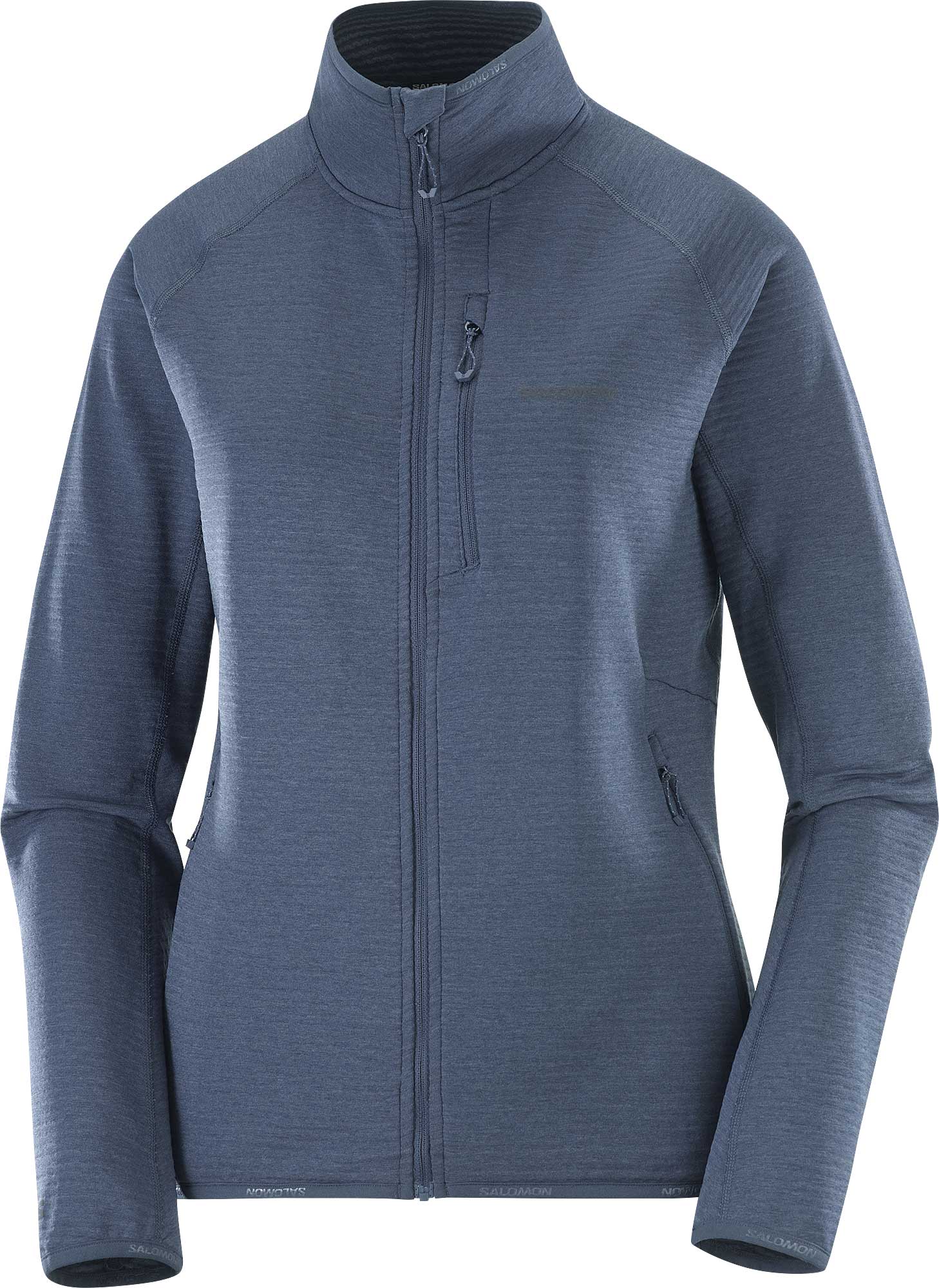 Leichter Stretch-Fleece mit Reißverschluss – Damen / Frau – Sntial Lightwarm FZ W Blue Nights Sntial Lightwarm FZ W Blue
