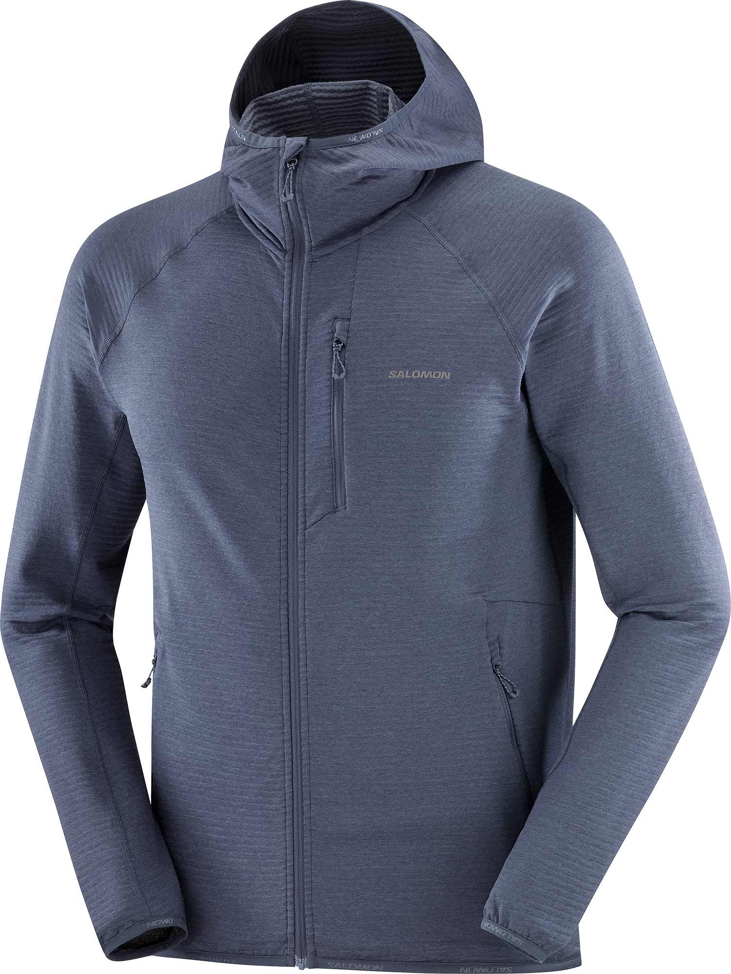 Polaire légère et stretch zippée - Sntial Lightwarm Hd M Blue Nights - Taille XL - Bleu