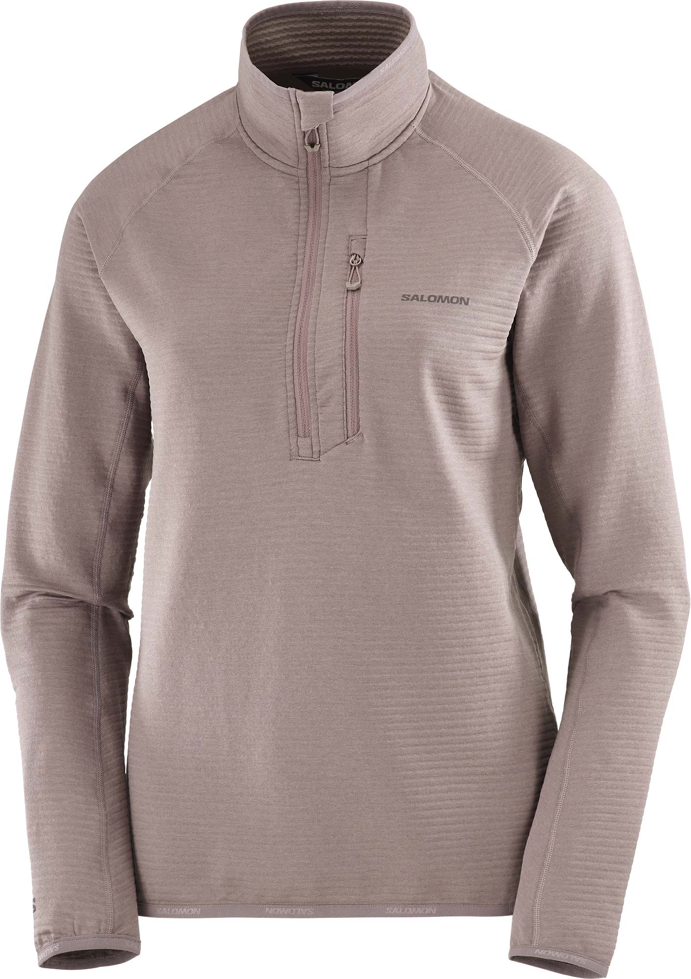 Polaire légère et stretch zippée - Sntial Lightwarm HZ W Iron - Taille XS - Beige