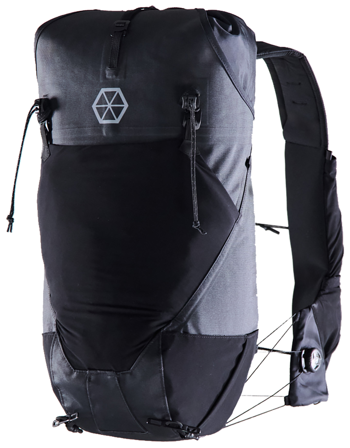 Sac de couchage 3 saisons - Alpine Pace en Nylon - Taille S/M - Noir