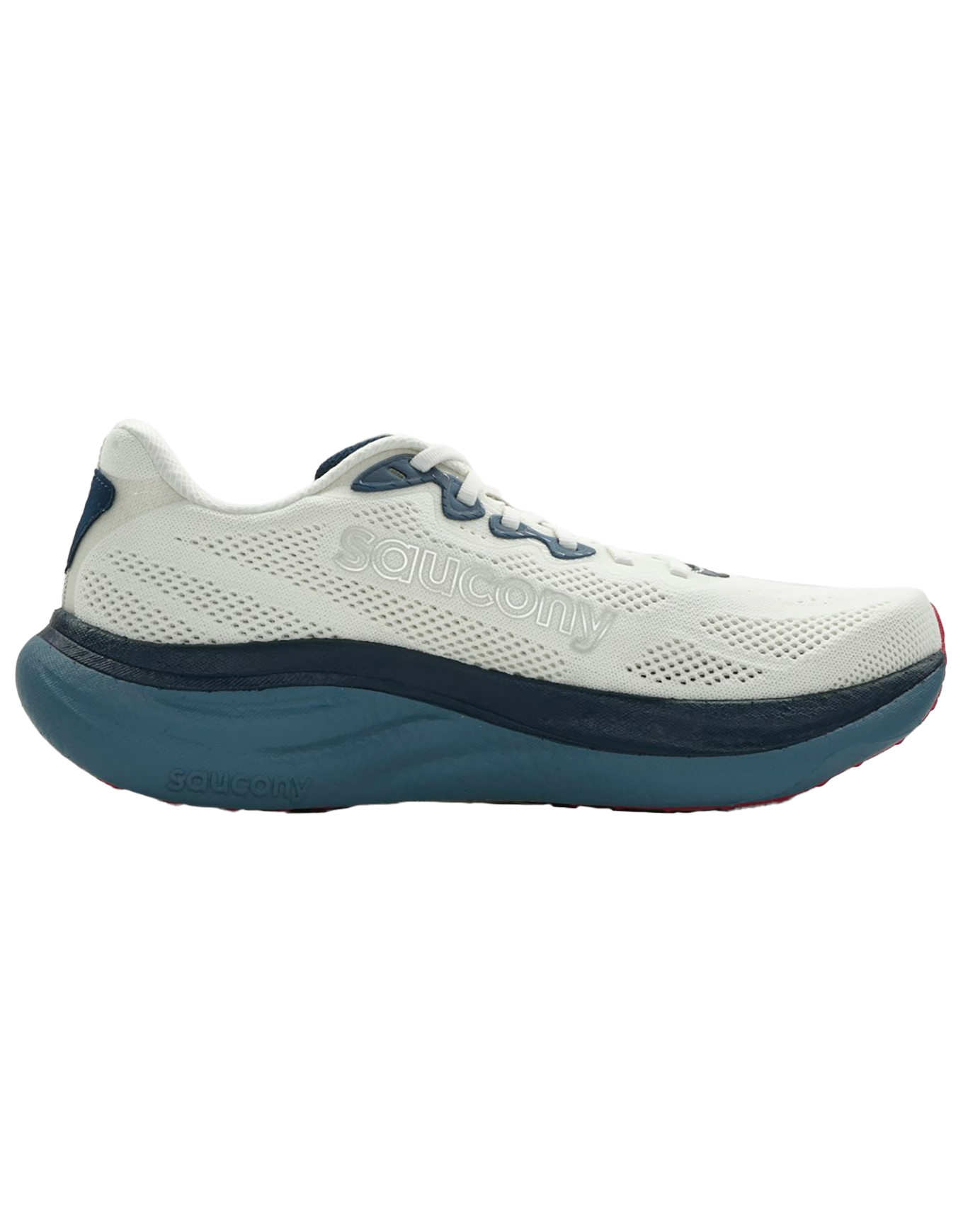 Chaussures de running - Ride 19 Ivory/Storm - Taille 42.5 - Blanc