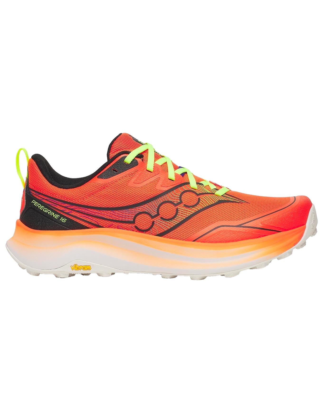Chaussures de trail - Peregrine 16 Fire/Black - Taille 42,5 - Rouge