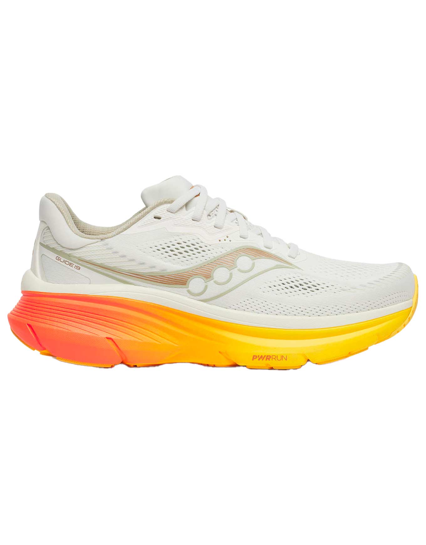Chaussures de running - Guide 19 Ivory/Fire - Taille 41 - Blanc