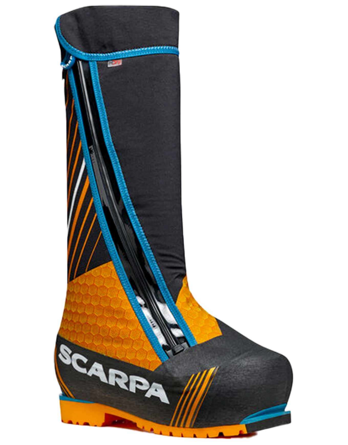 Chaussures d'alpinisme - Phantom 8000 Thermic HD Black Bright Orange en Aluminium - Taille 44 - Noir