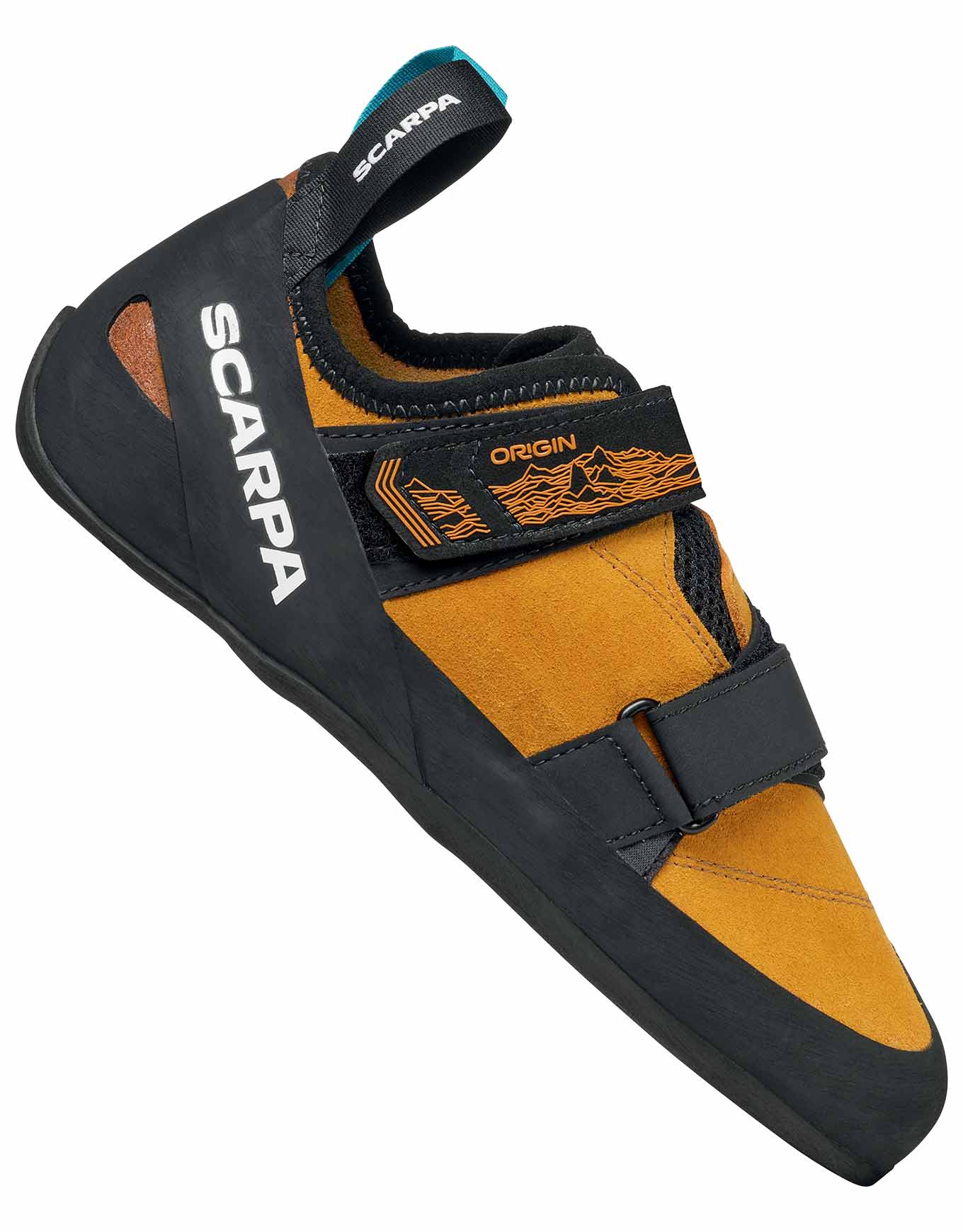 Chaussons d'escalade - Origin V en Cuir - Taille 39.5 - Marron