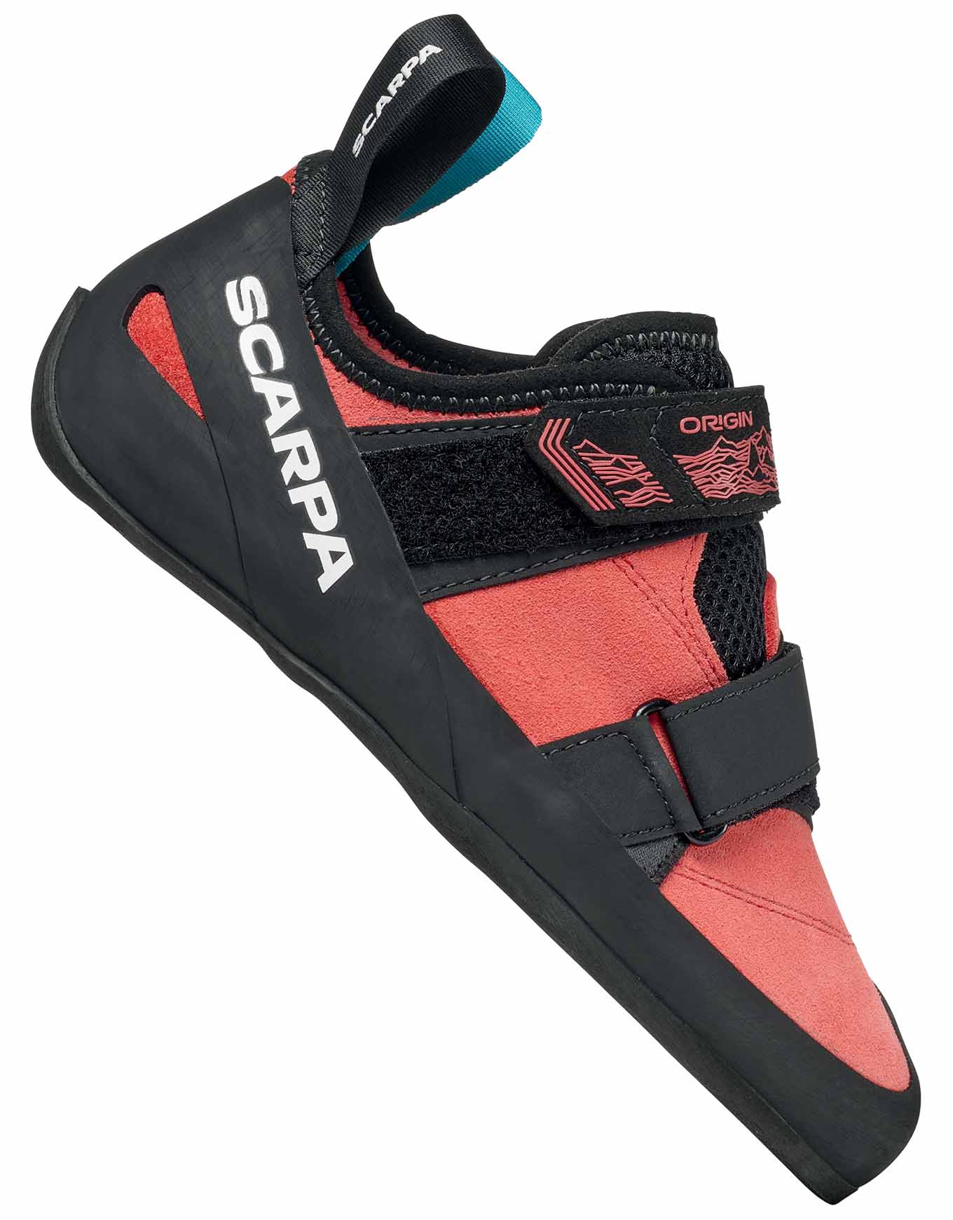 Chaussons d'escalade - Origin V Wmn en Cuir - Taille 36 - Rose