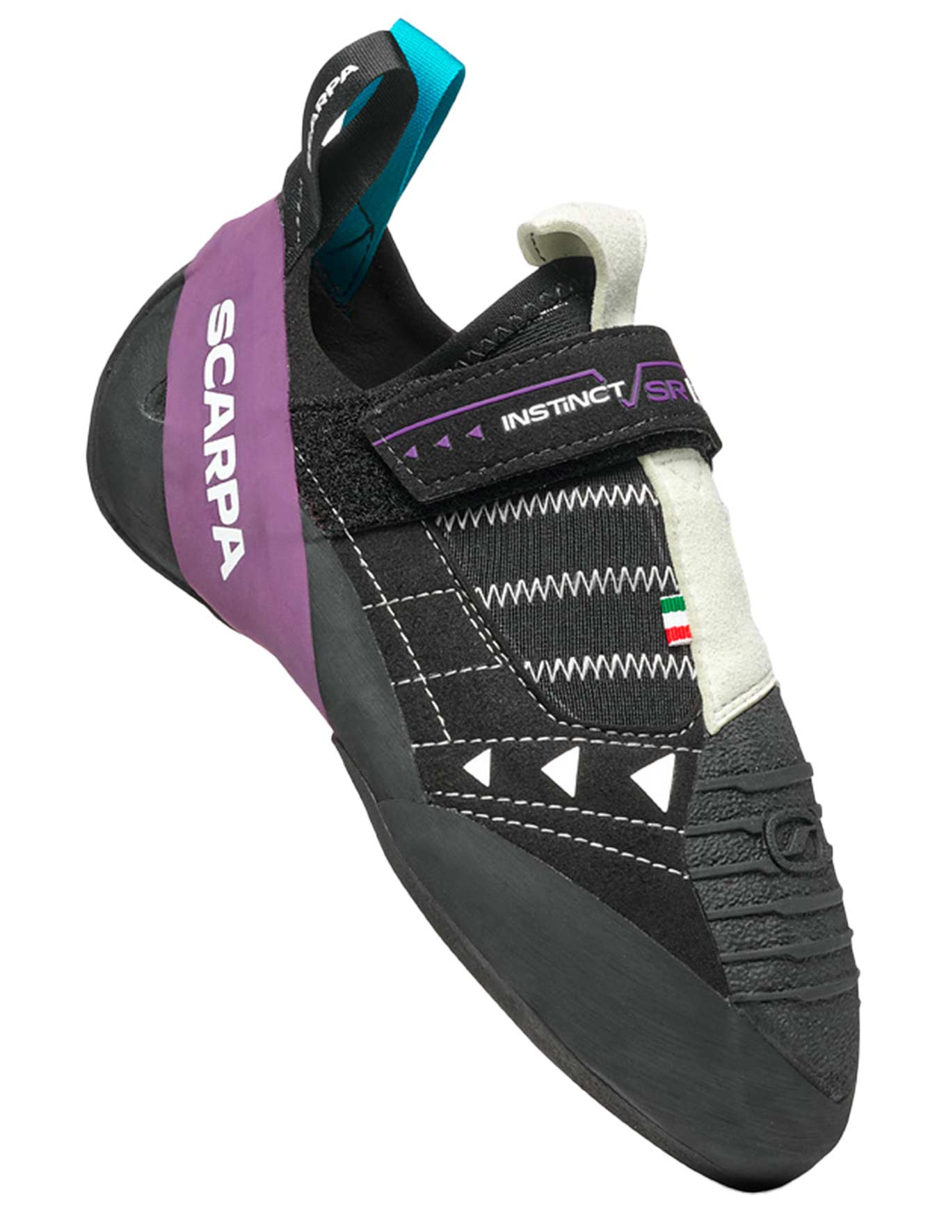 Chaussons d'escalade - Instinct VSR LV Black Violet Milk - Taille 37.5 - Noir
