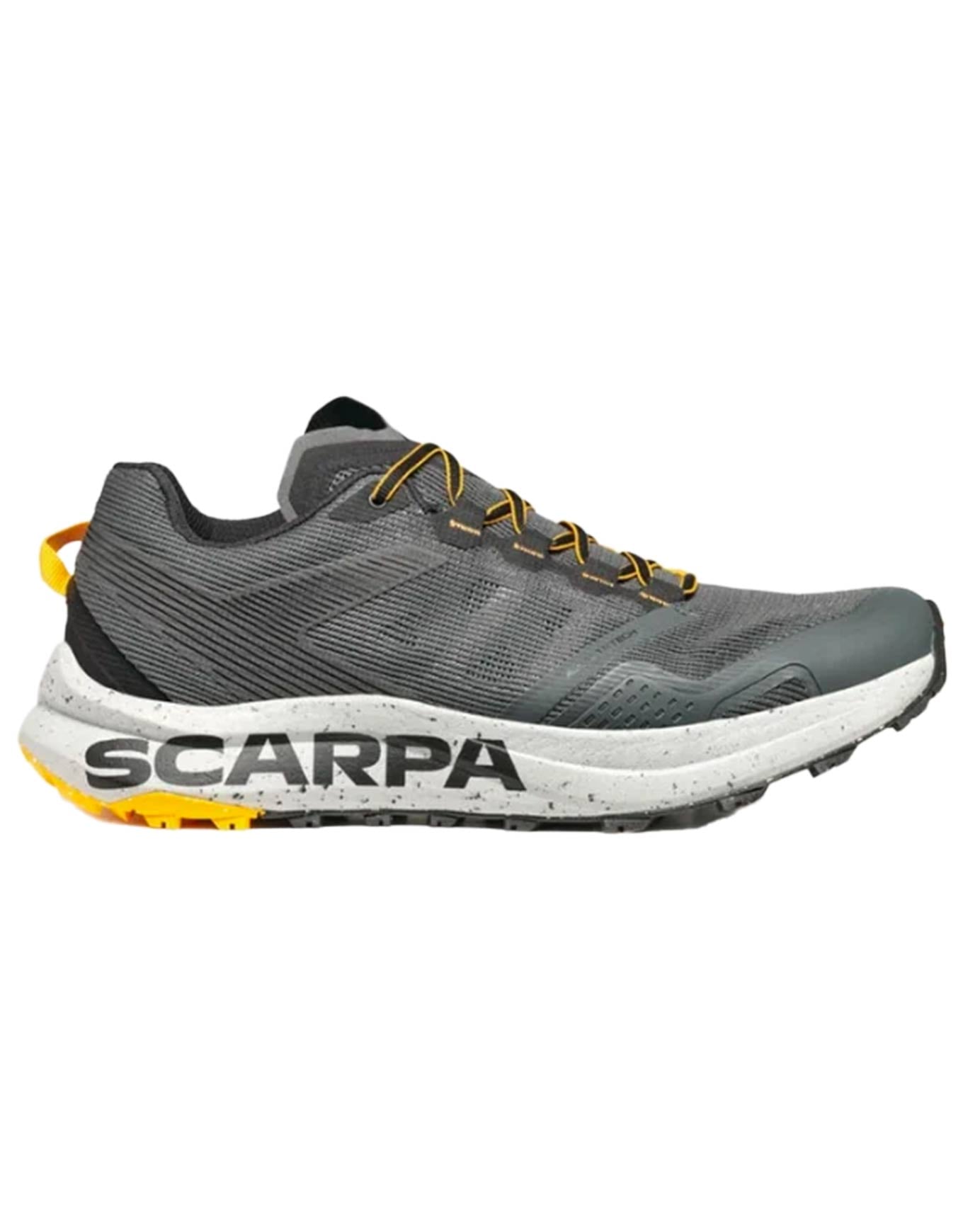 Chaussures de trail - Spin Planet Anthracite Saffron - Taille 42.5 - Gris