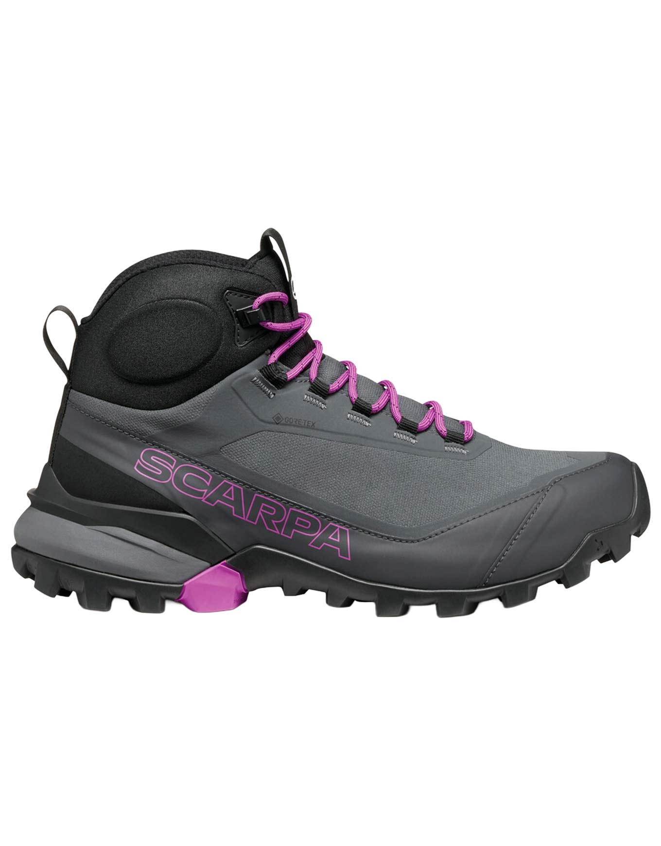 Chaussures de randonnée en GORE-TEX - Ribelle Cross 2 Mid GTX W Dark Gray Purple - Taille 39 - Gris