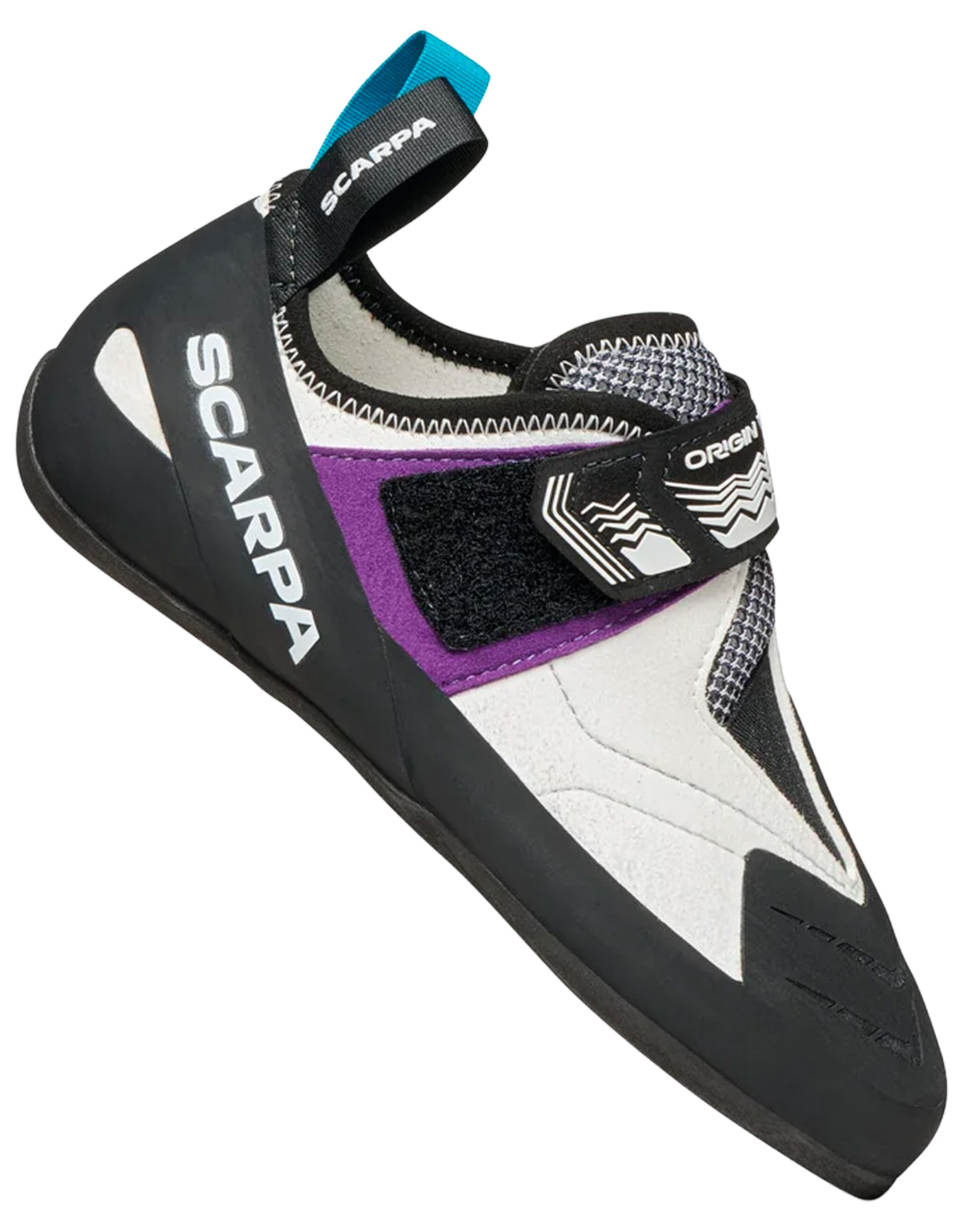 Chaussons d'escalade - Origin VS LV White Purple en Nylon - Taille 37 - Blanc