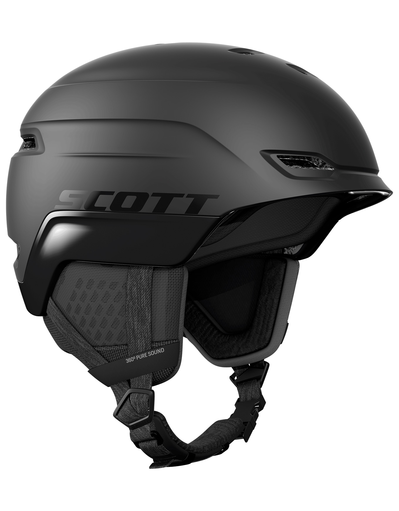 Skihelm Chase 2 Plus Black für Herren Größe S schwarz
