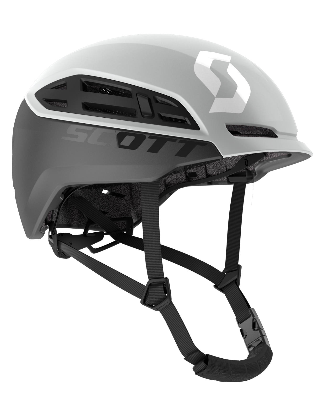Ski- und Bergsteigerhelm Couloir Mountain White/Black Größe 59-61 cm Grau