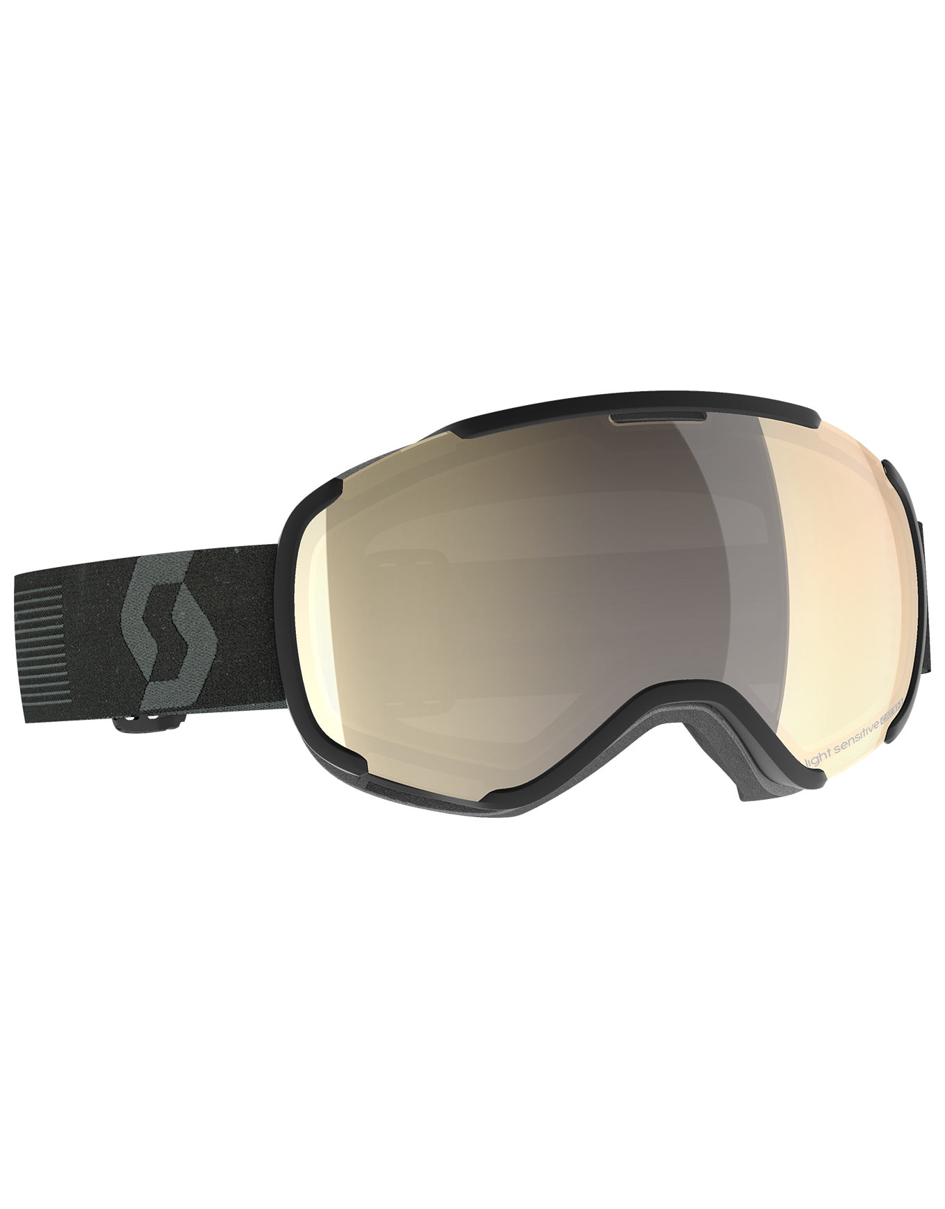 Skibrille Faze II LS Mineral Black AMP LS Bronze Chrome S1-3 schwarz