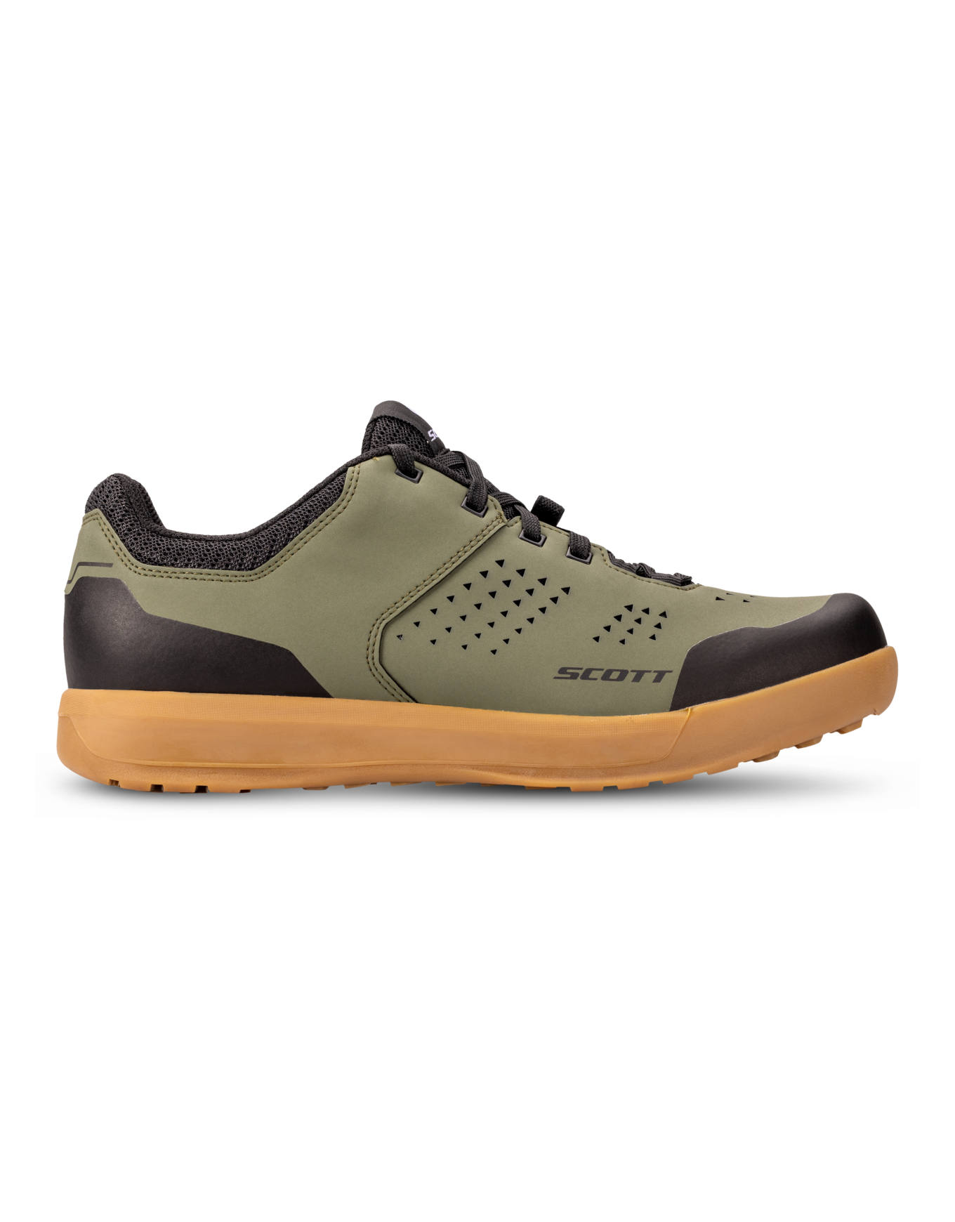Chaussures de VTT - Shoe Mtb Shr-Alp Flat Lace Moss Green/Black - Taille 44 - Vert