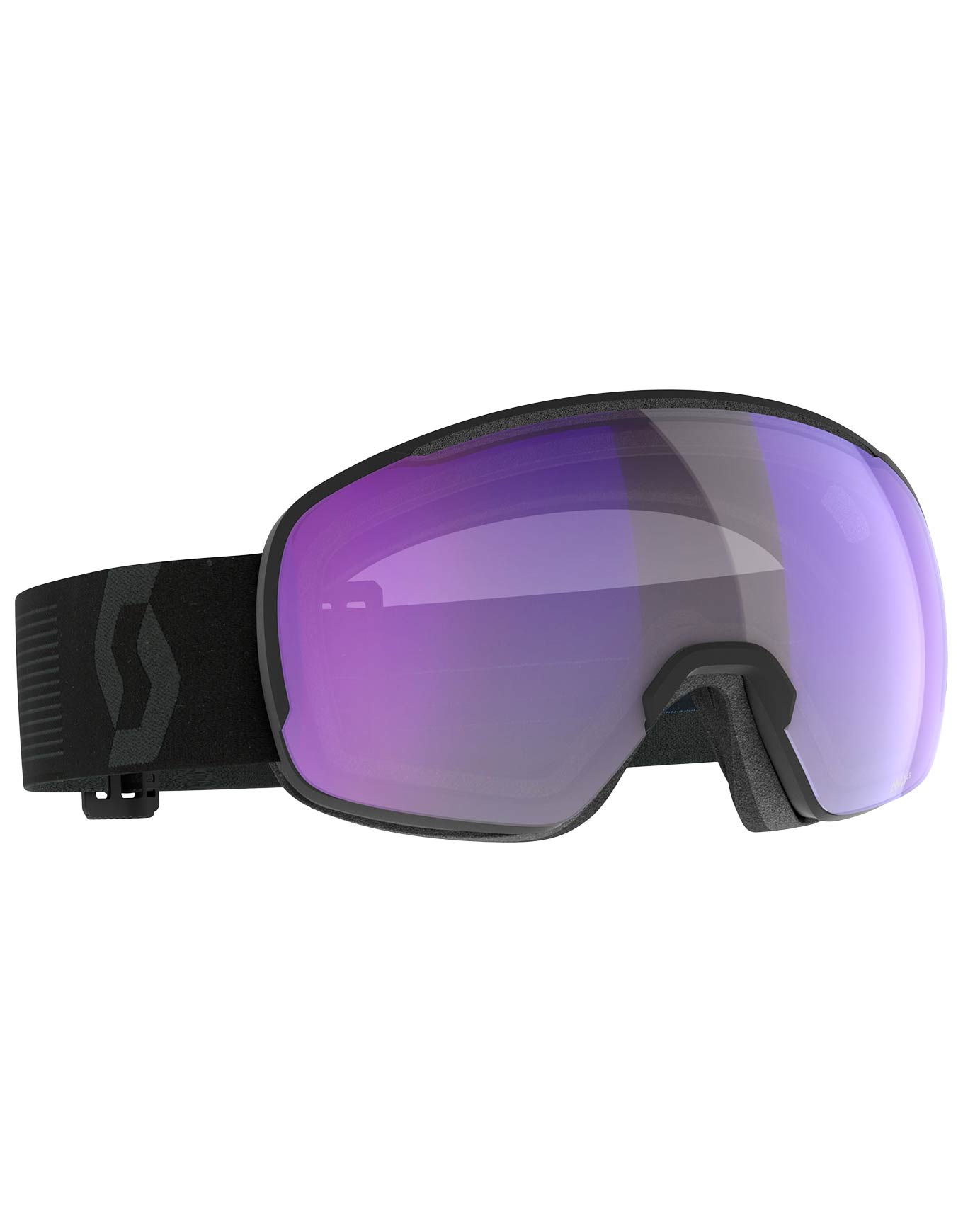 Skibrille Sphere OTG LS Mineral Black AMP LS Blue Chrome S2-4 schwarz