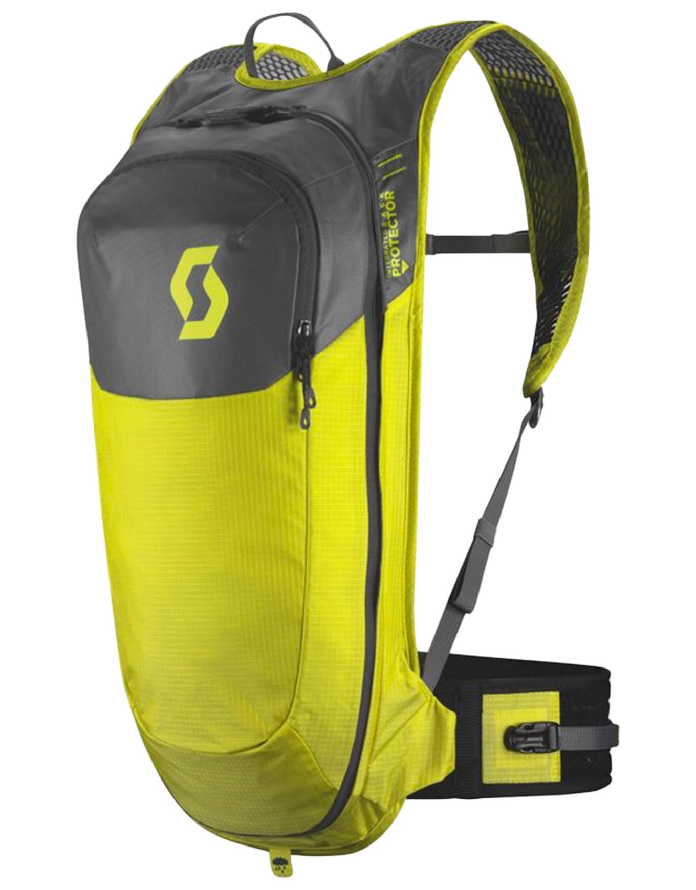 Sac à dos de VTT - Pack Trail Protect FR' 10 Sulphur Yellow/Dark Grey - Jaune
