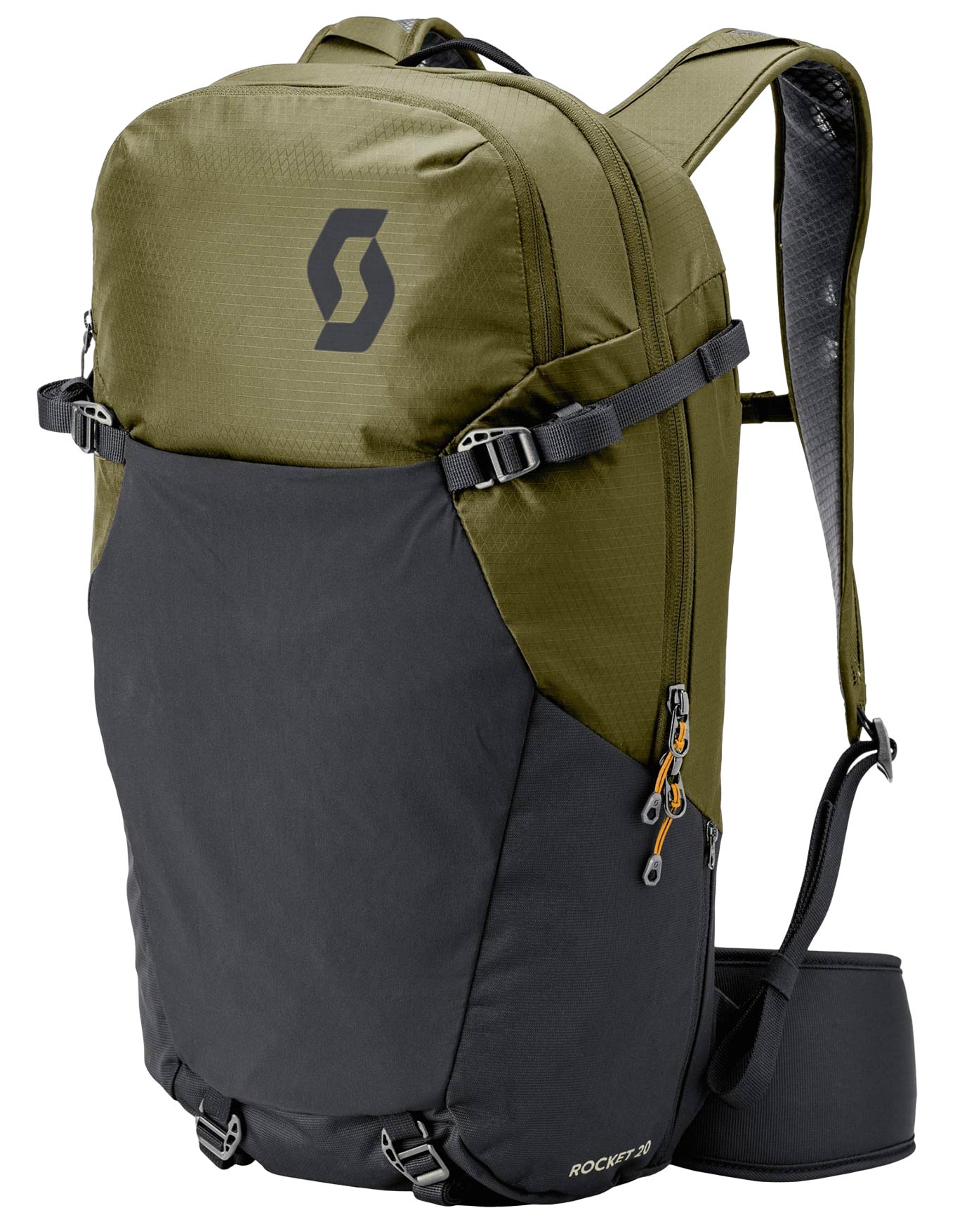 Sac à dos de VTT - Backpack Trail Rocket 20 Fir Green/Black - Kaki
