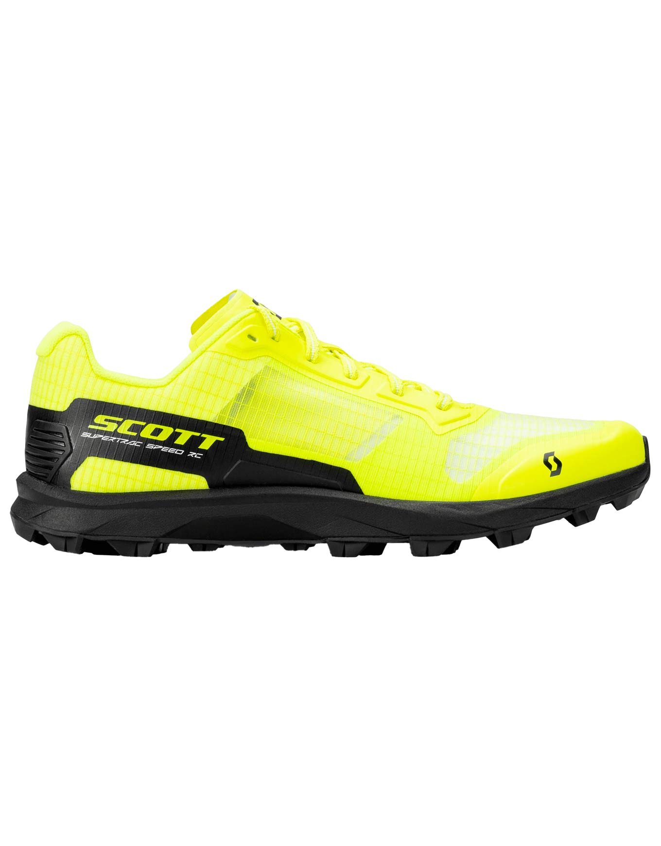 Chaussures de trail - Supertrac Speed RC Black/Safety Yellow - Taille 44 - Jaune