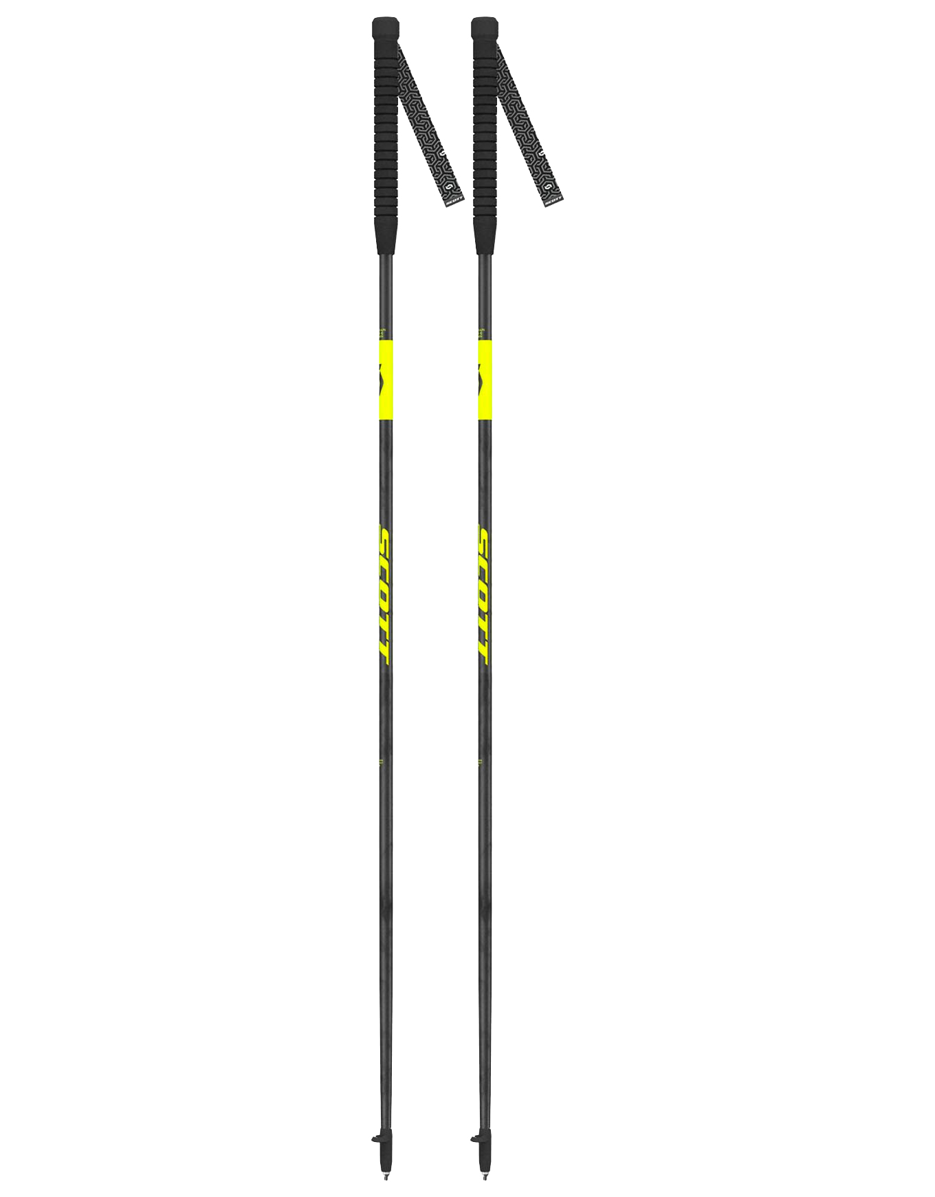 Bâtons de trail - Trail Ultra Carbon Black - Taille 130 cm - Noir