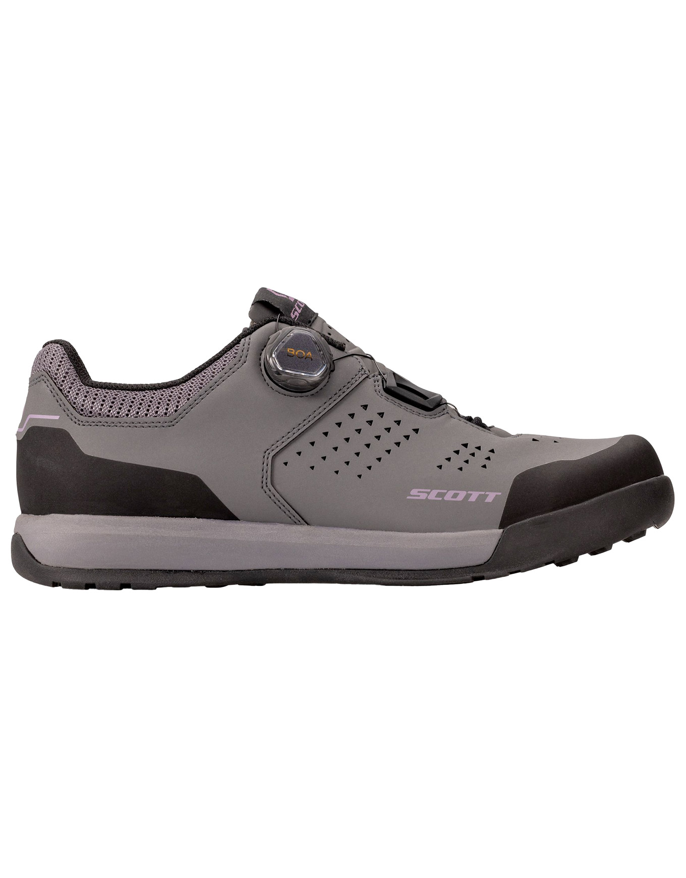 Chaussures de VTT - Shoe W'S Mtb Shr-Alp Boa Clip Grey/Black - Taille 39 - Gris