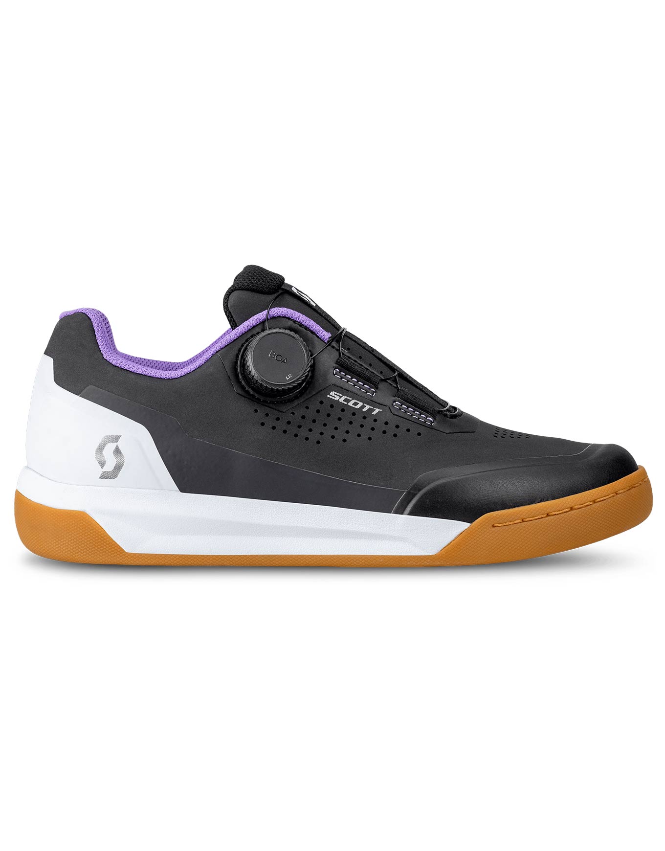 Chaussures de VTT pour pédale plate - Shoe W'S Mtb Volt Evo Flat Boa Black/White - Taille 40 - Noir