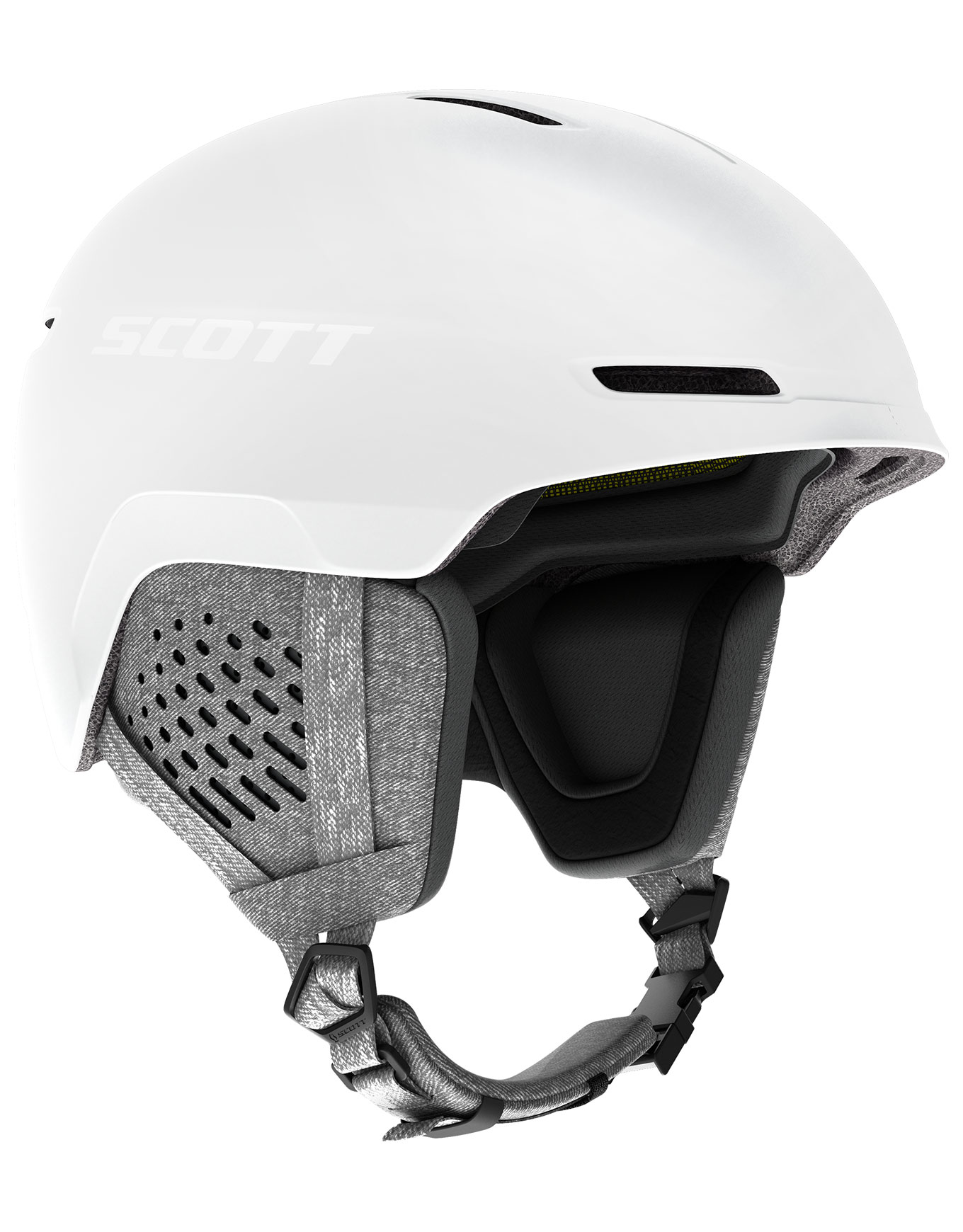Skihelm Track White für Herren Größe S Weiß