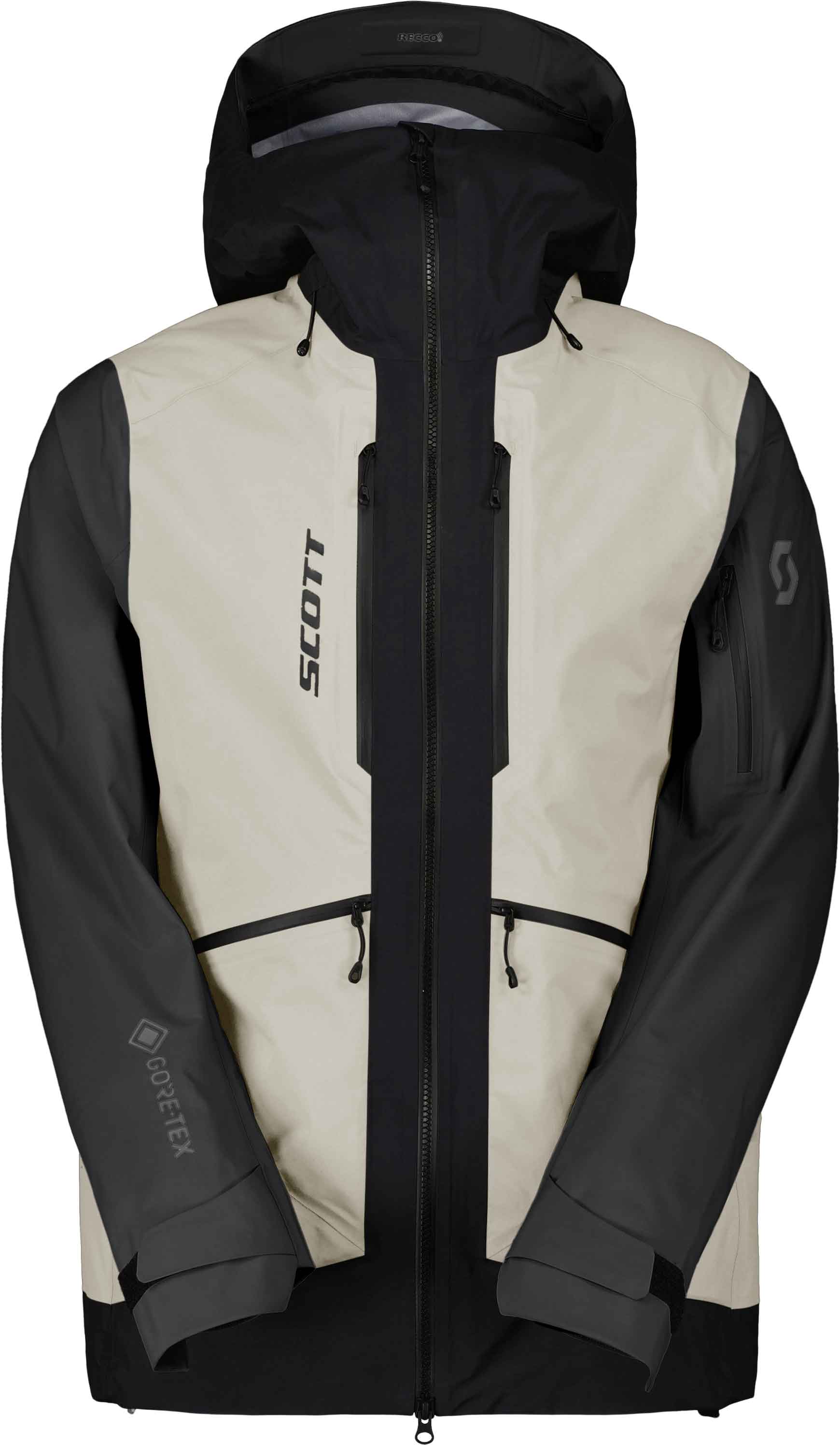 Schicht Freeride Jacke aus GORE-TEX Vertic GTX 3L Jacket M Black Dust White für Herren Größe M schwarz