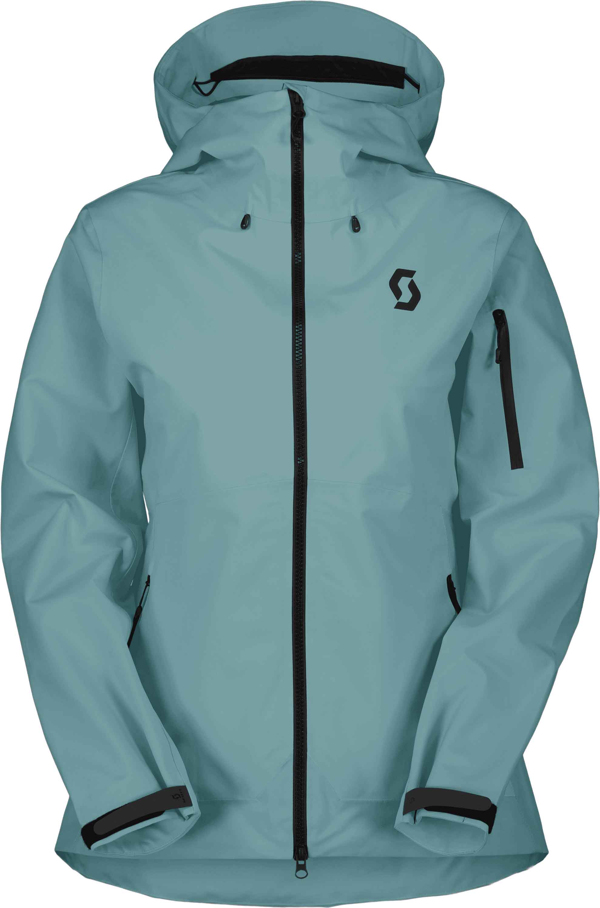 Veste de protection 3 couches - Explorair 3L Jacket W Frosty Blue - Taille L - Bleu