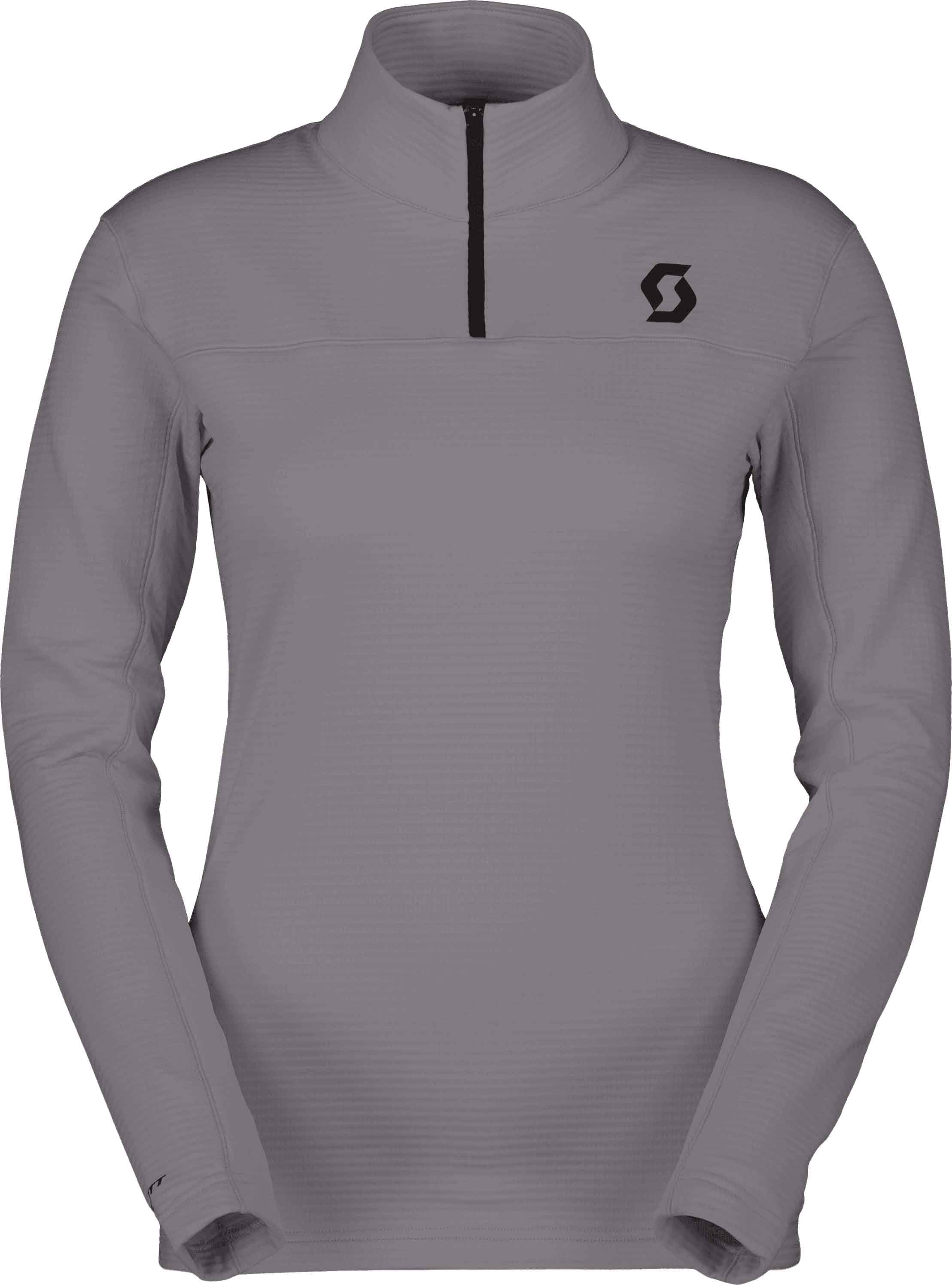Technische Mittelschicht Defined Light Pullover W Evening Grey für Damen Größe M Grau