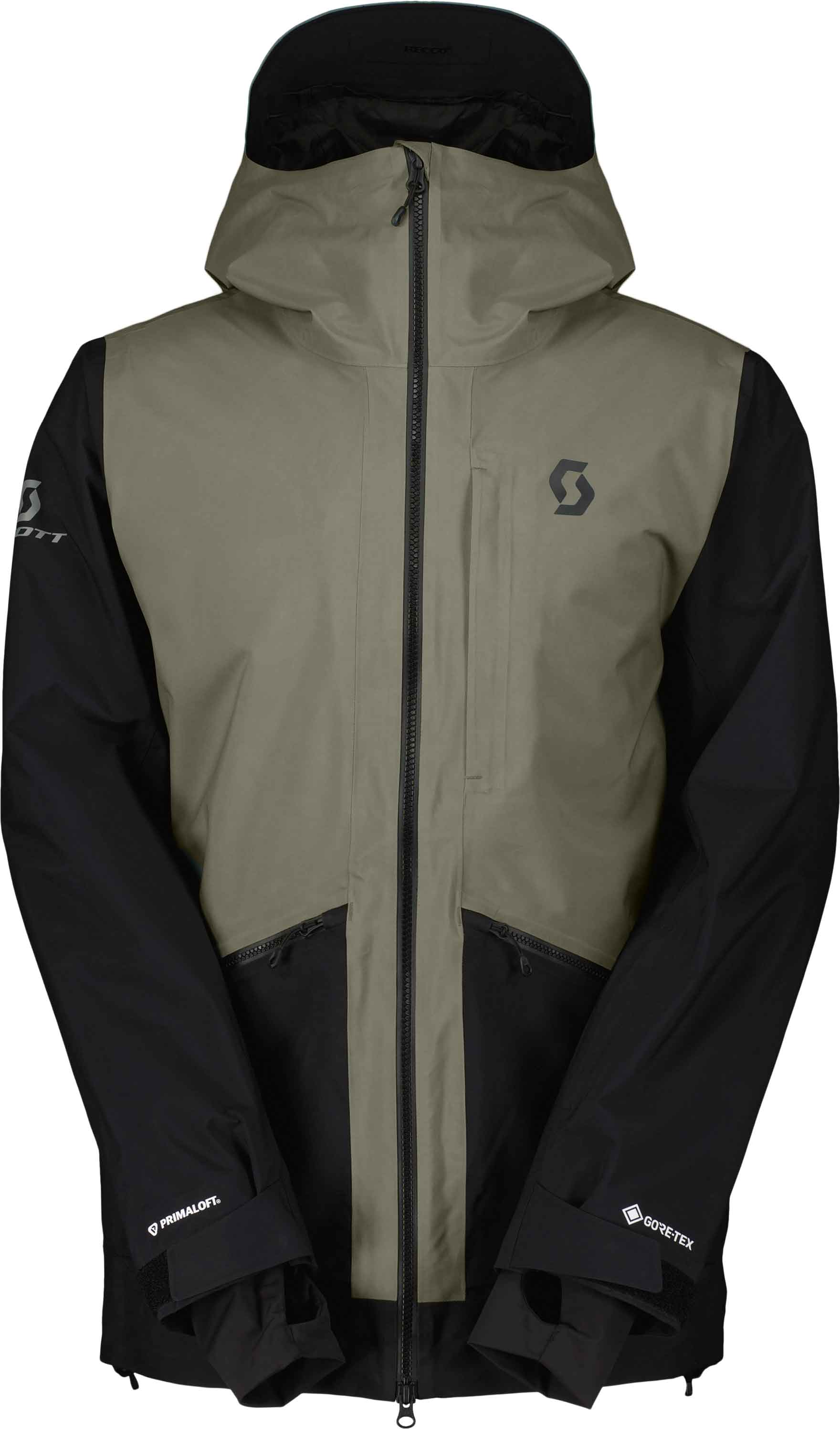 Veste de ski en GORE-TEX et en PrimaLoft® - Vertic GTX 2L Primaloft Jacket M Dust Grey Black - Taille XL - Gris
