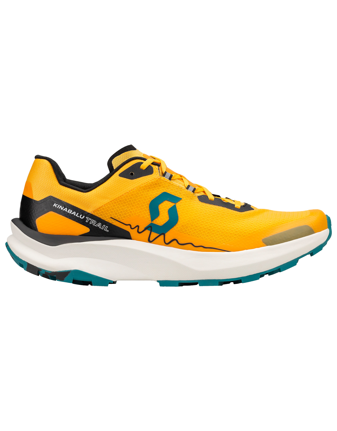 Chaussures de trail - Kinabalu Trail Banana Yellow/Black - Taille 44,5 - Jaune