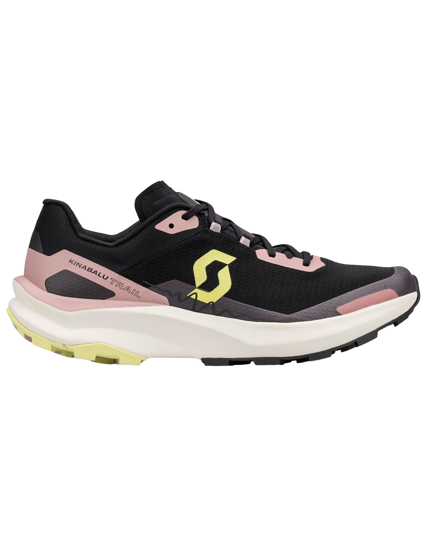 Chaussures de trail - Kinabalu Trail Black/Faded Pink - Taille 44 - Noir