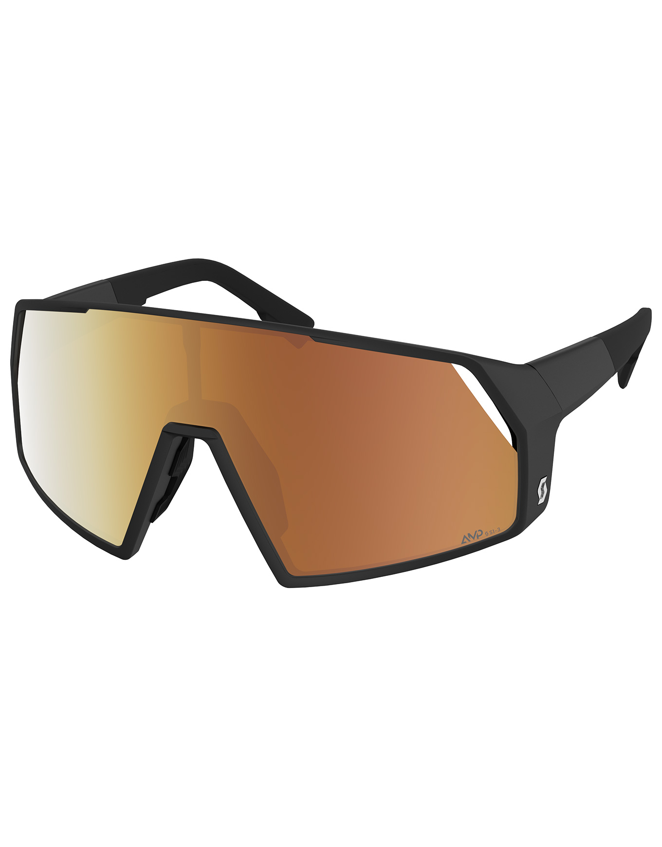 Lunettes de soleil - Pro Shield Ls Black Amp Ls Gold Chrome S1-3 - Noir