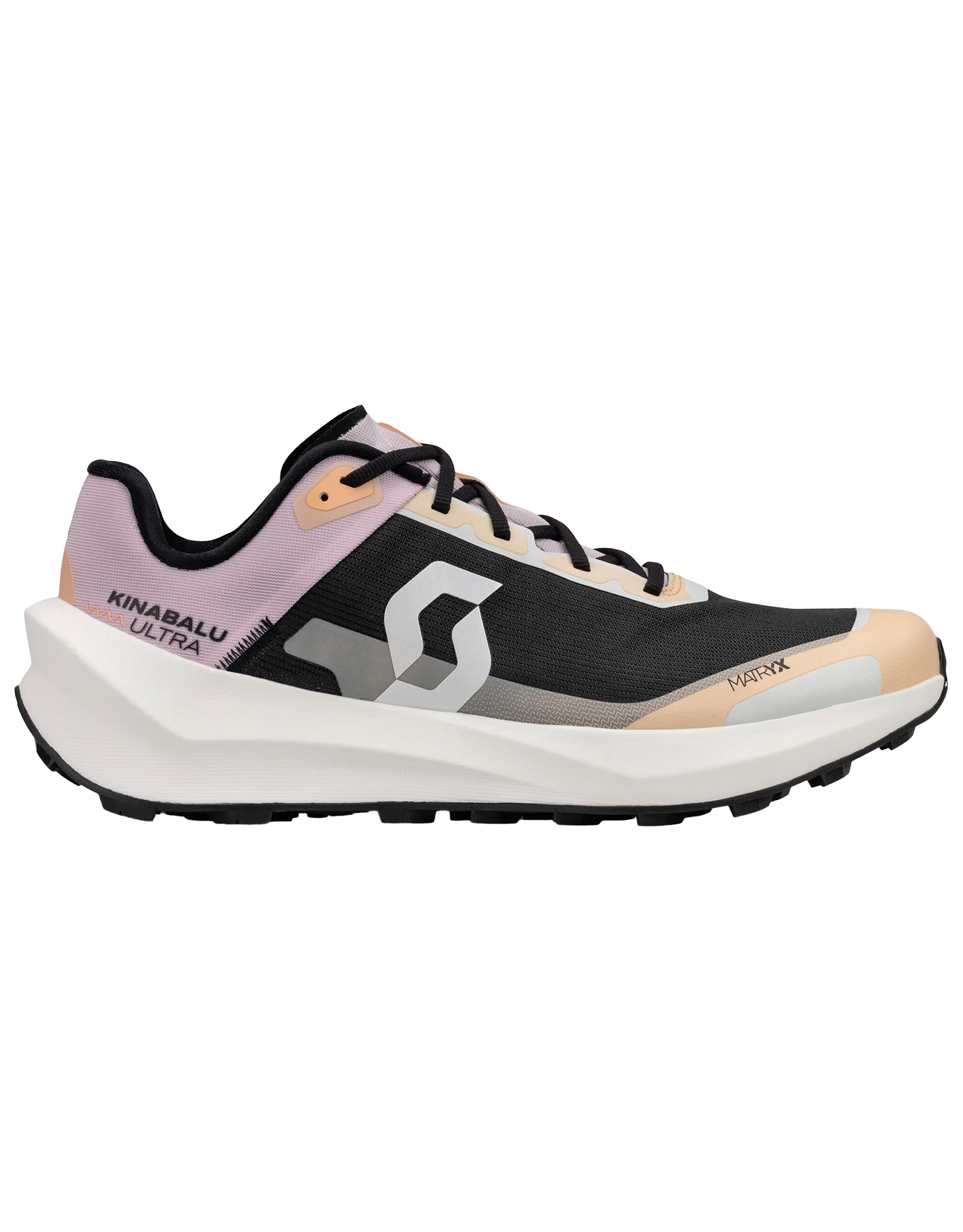 Chaussures de trail - W'S Kinabalu Ultra Bliss Pink/Apricot Pink - Taille 38 - Noir