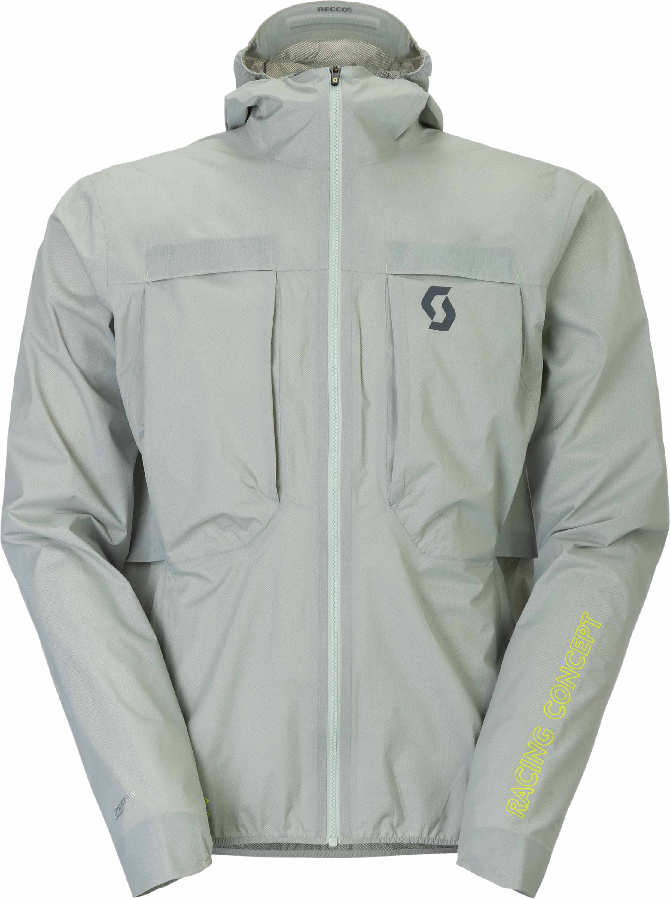 Veste de trail en Pertex® - Endurance SL WP Jacket M Spray Grey - Taille L - Gris