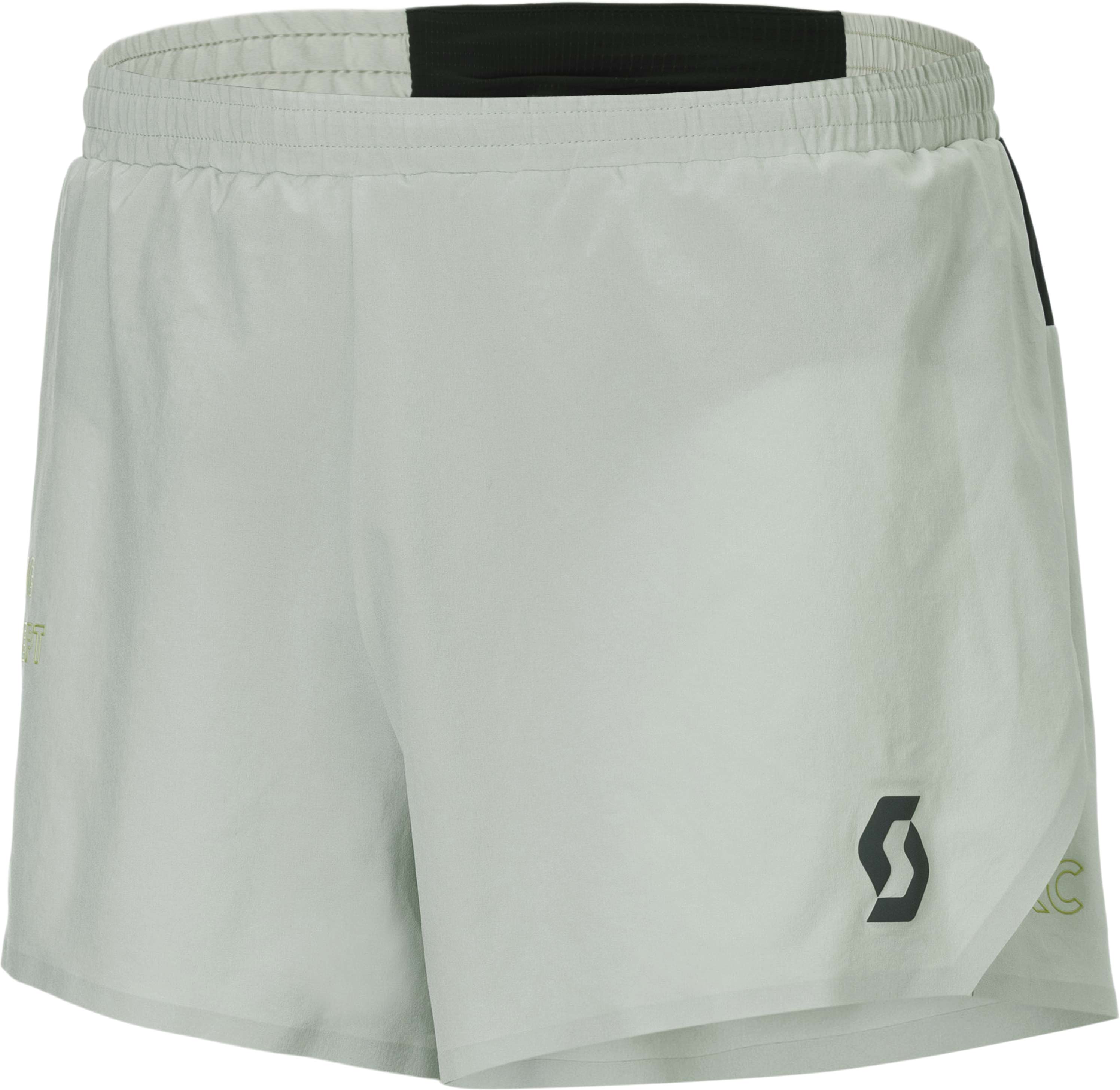 Short léger et déperlant running - RC Run Split Shorts M Spray Grey - Taille S - Gris