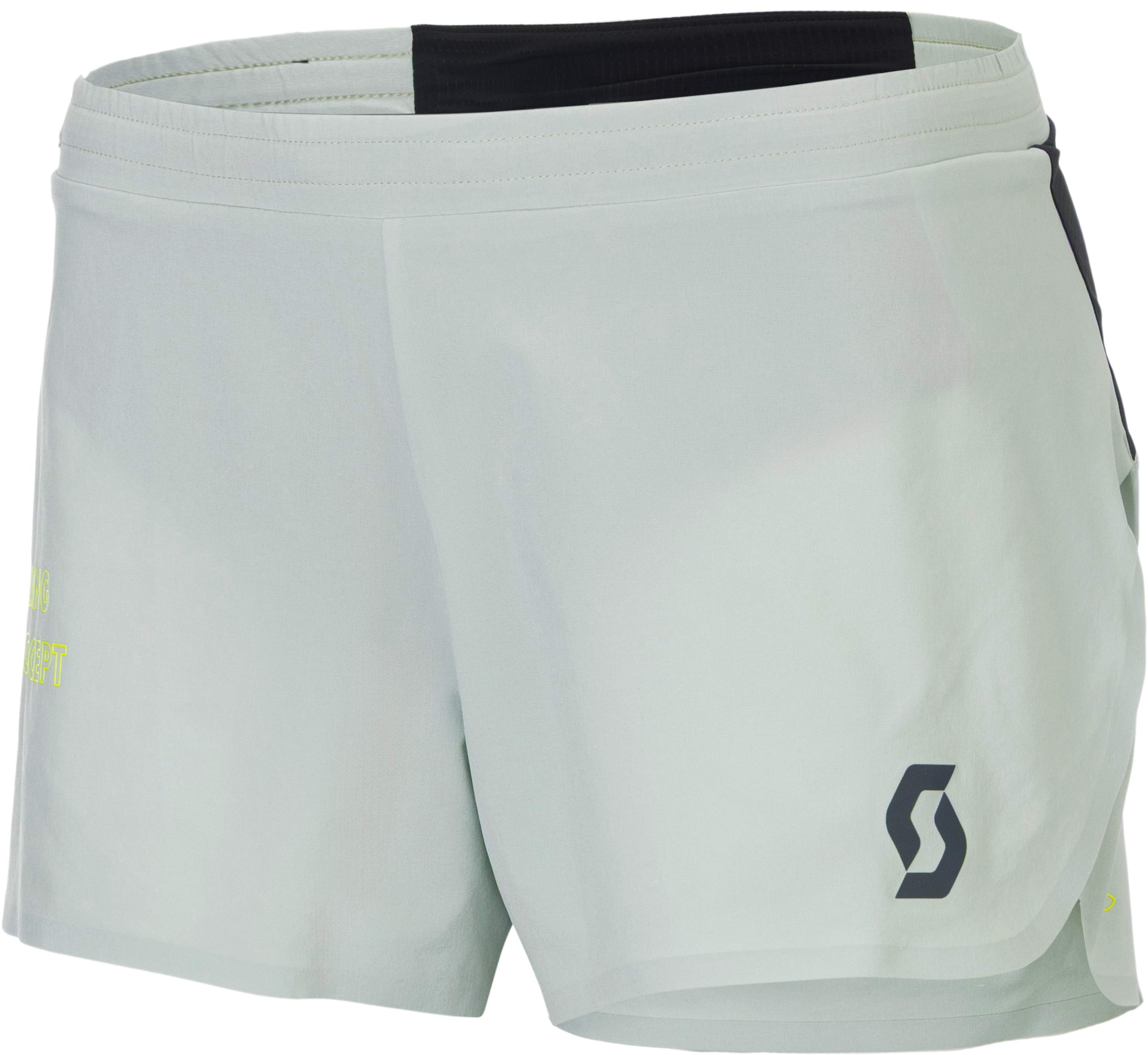 Short léger respirant - RC Run Split Shorts W Spray Grey - Taille L - Gris